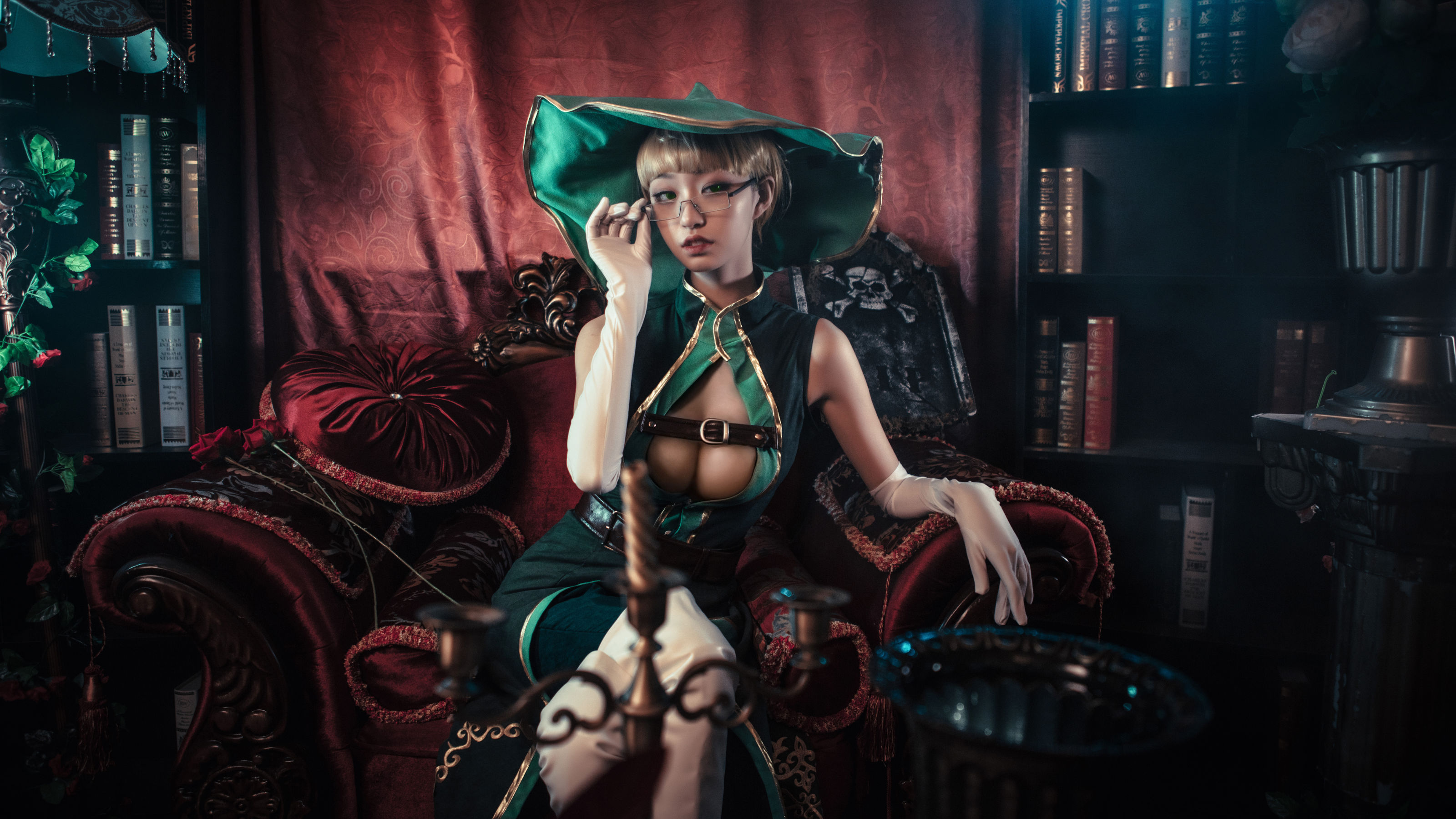 The Vagrant Cosplay Album – 沧霁桔梗《赫本》 [32P]-妍画集