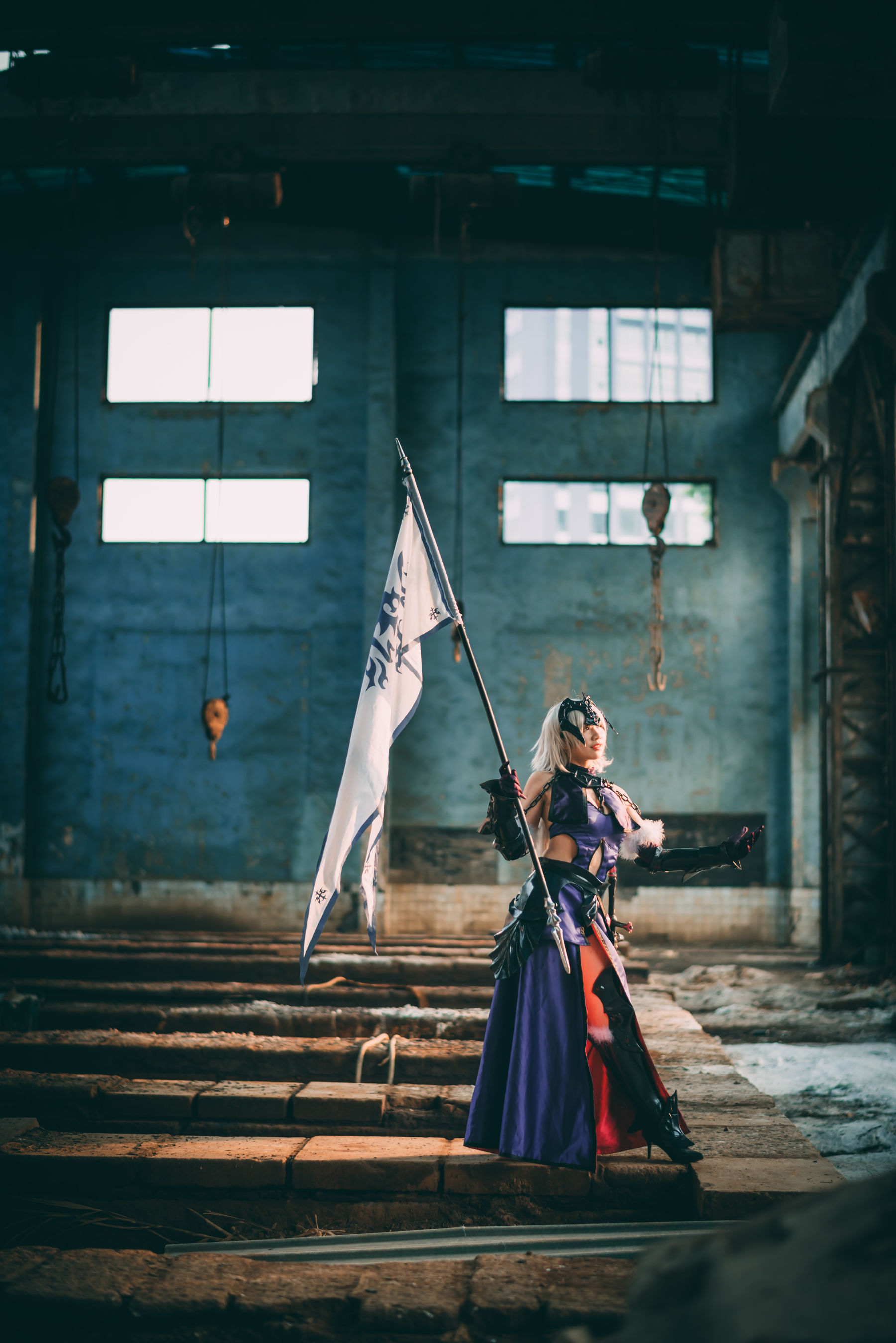 动漫博主九曲Jean 黑贞德 [20P]-妍画集