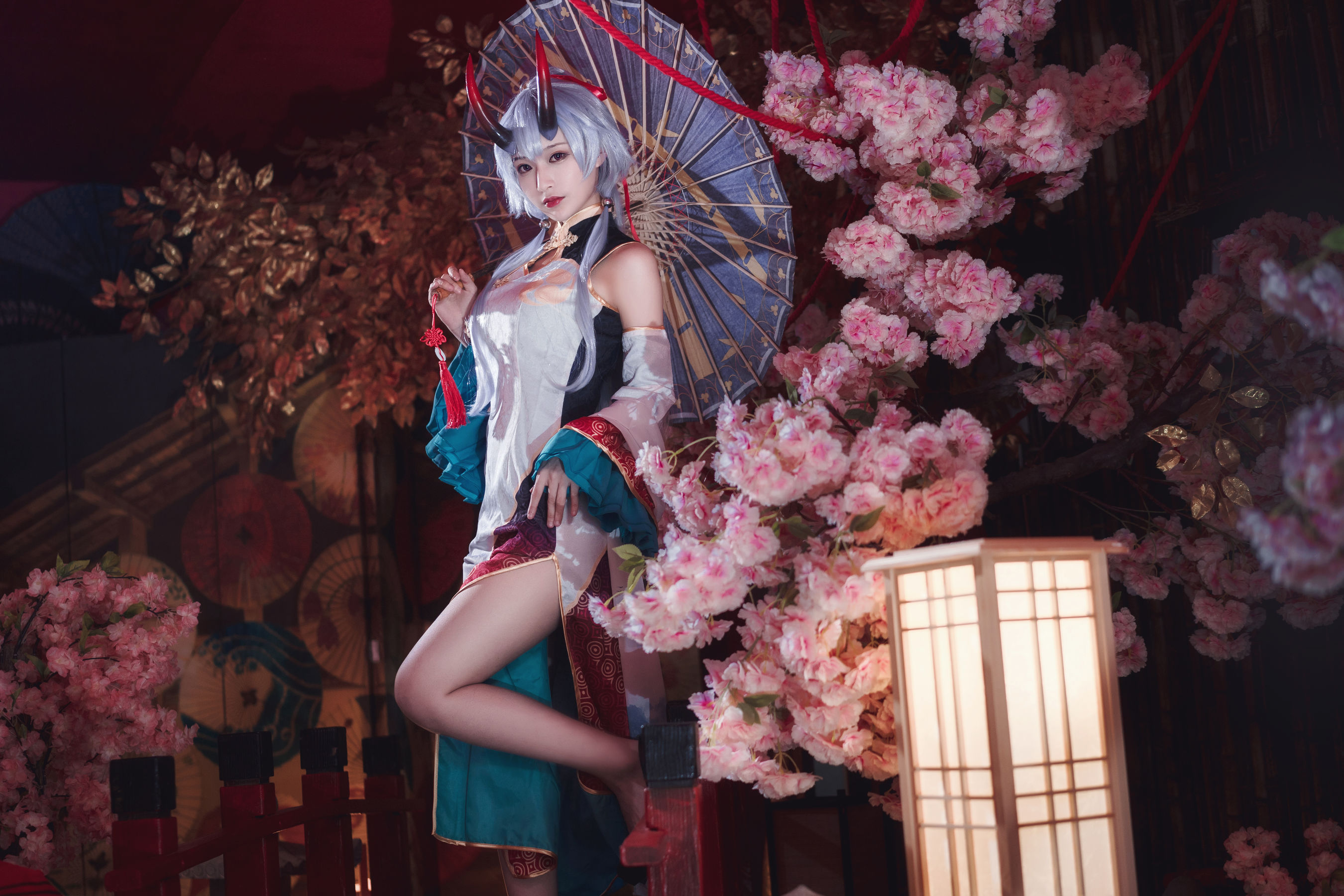 动漫博主铁板烧鬼舞w – 巴御前 [17P]-妍画集