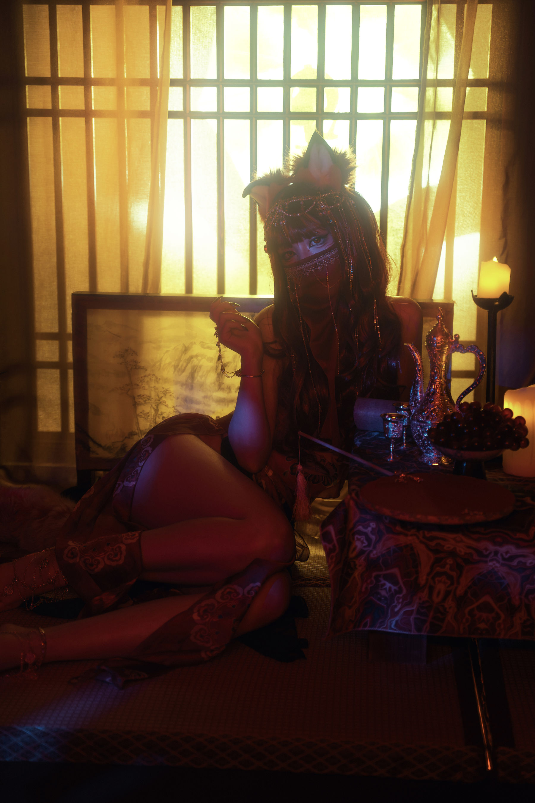 爆机少女喵小吉 – 狐妖・楚佩湘弦 [10P]-妍画集