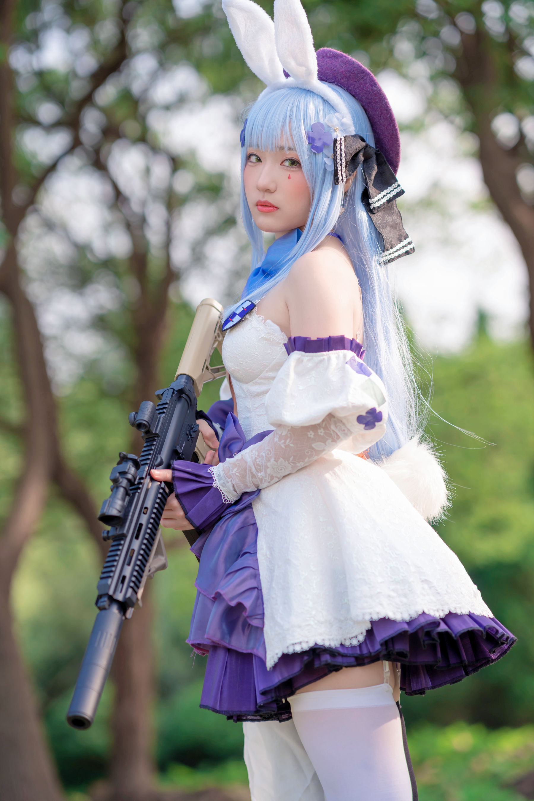 动漫博主Mime弥美 – 少女前线 HK416 [20P]-妍画集