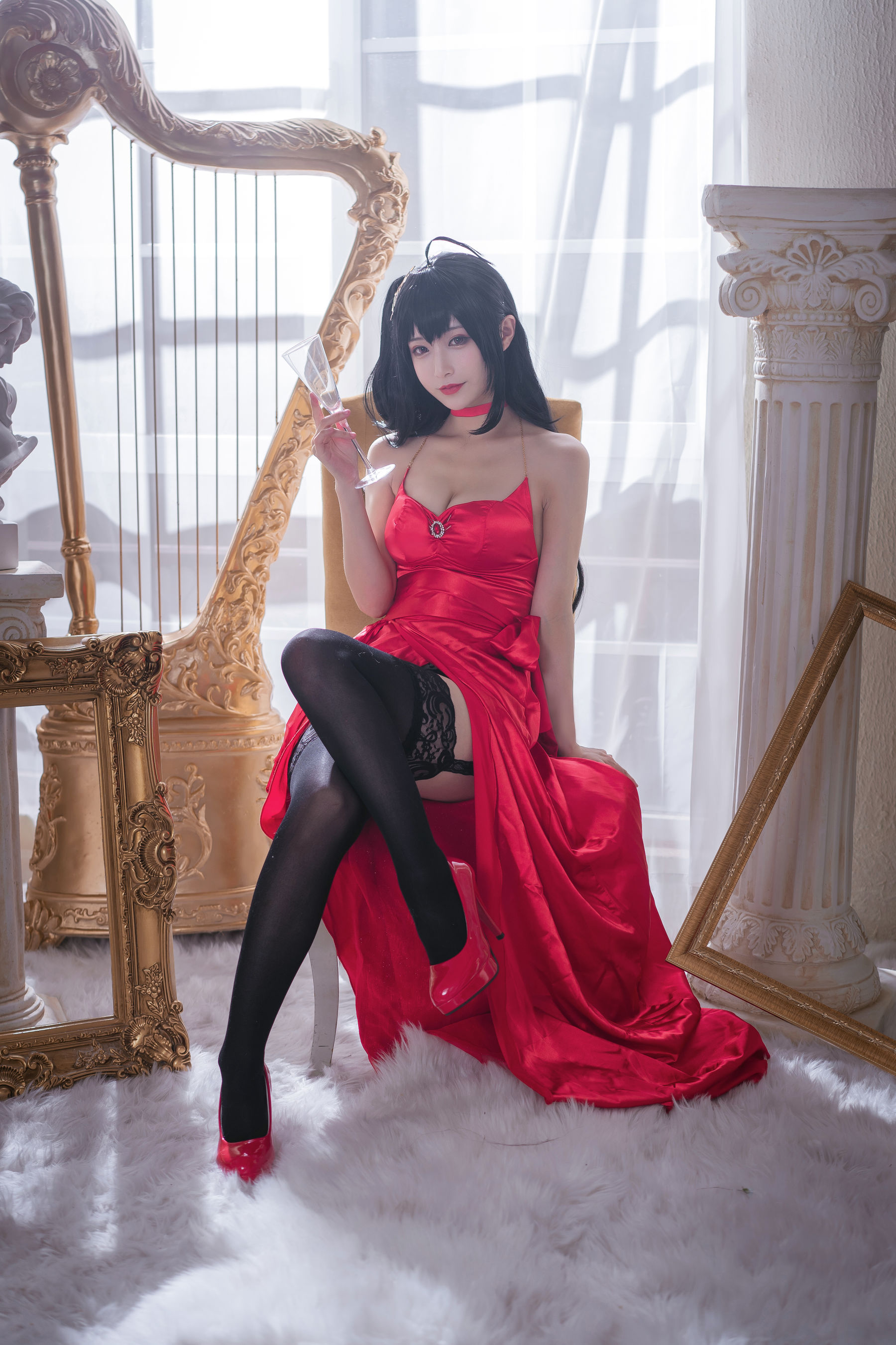 动漫博主铁板烧鬼舞w – 毒苹果 [26P]-妍画集