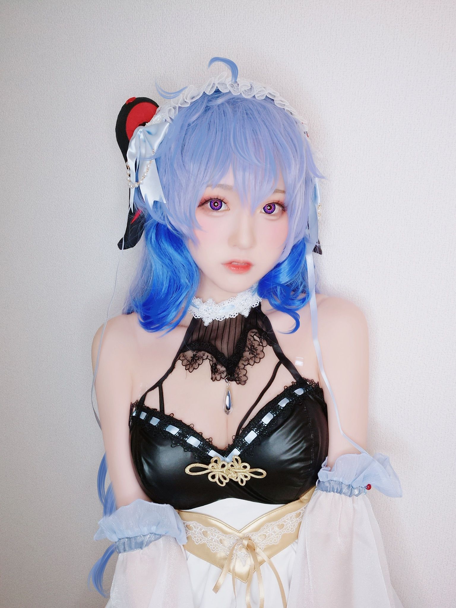 Yuki亭 – 甘雨メイド [34P]-妍画集