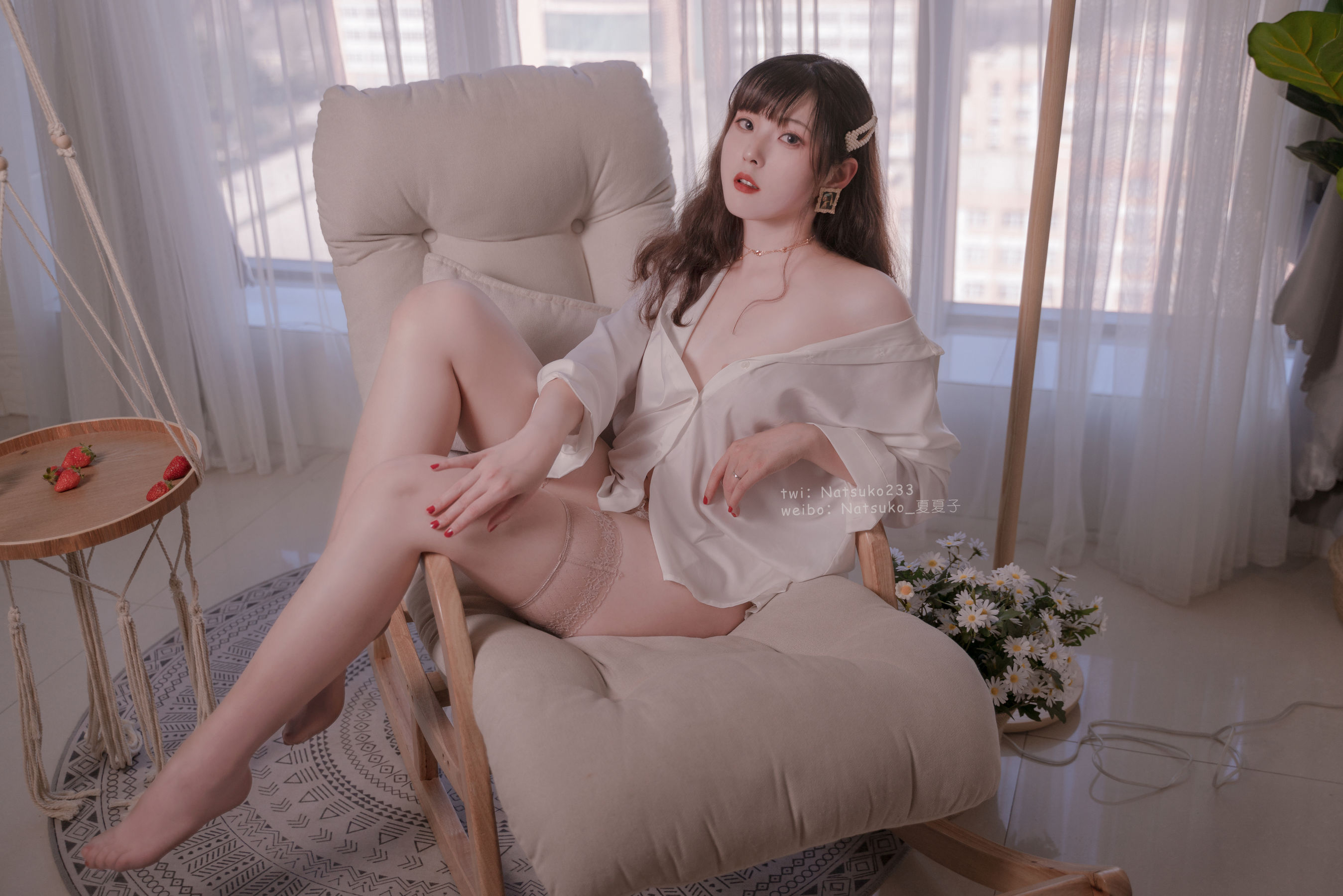 Natsuko夏夏子 – 男友衬衫 [35P]-妍画集