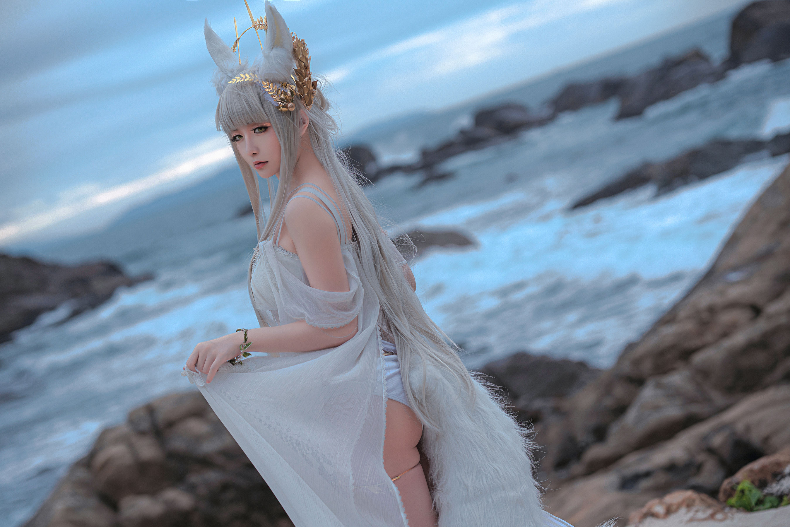 Coser小姐姐星之迟迟 – 明日方舟《白金》 [21P]-妍画集