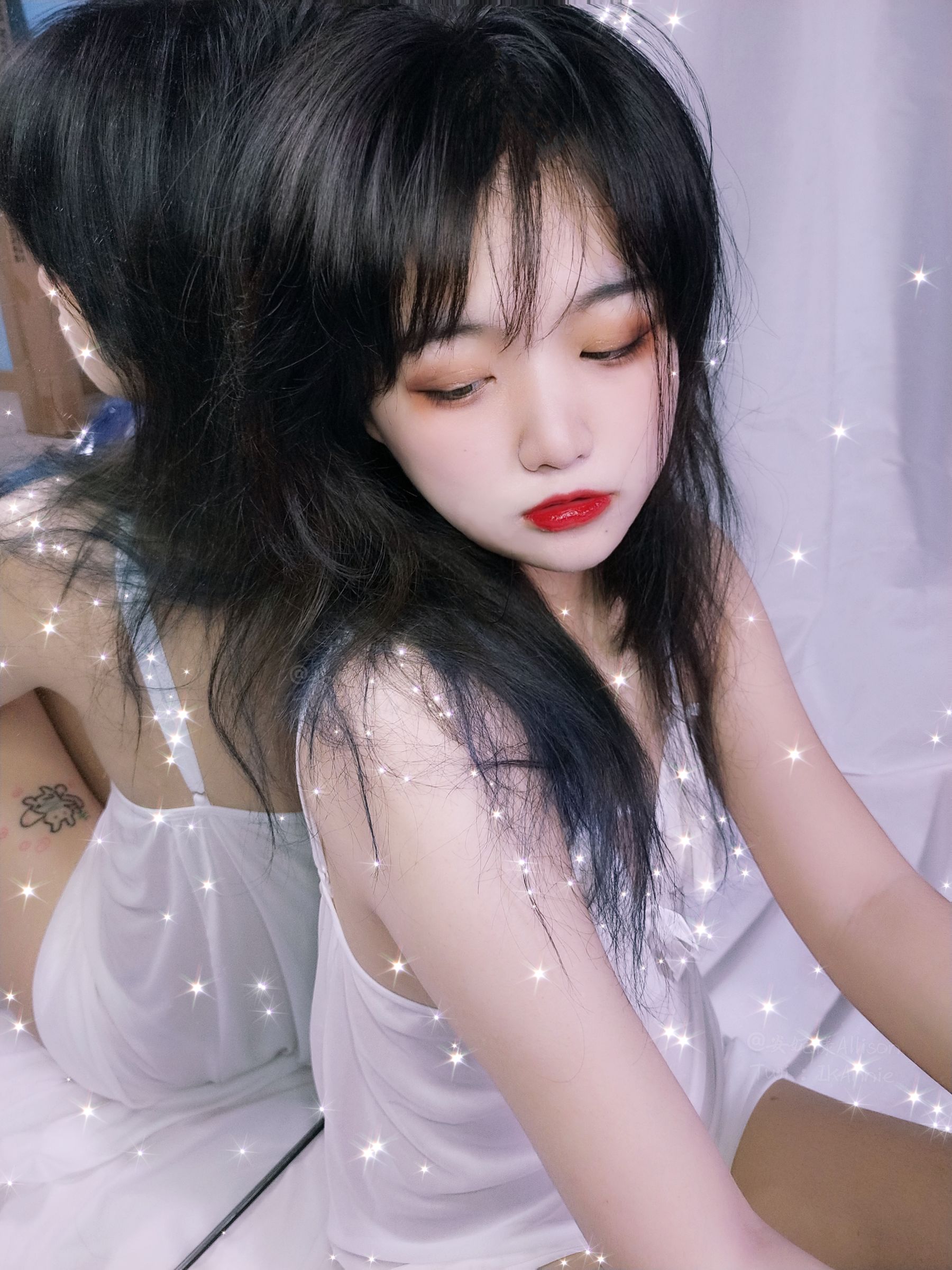 安妮 – 白色睡衣 [30P] 插图2