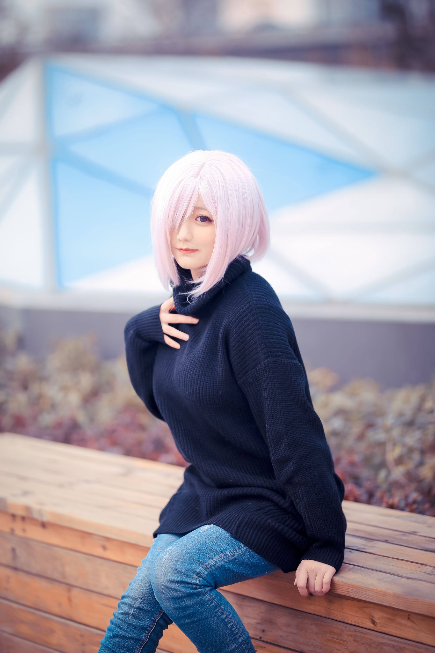 动漫博主弦音sic – 玛修 C93同人毛衣 [9P]-妍画集