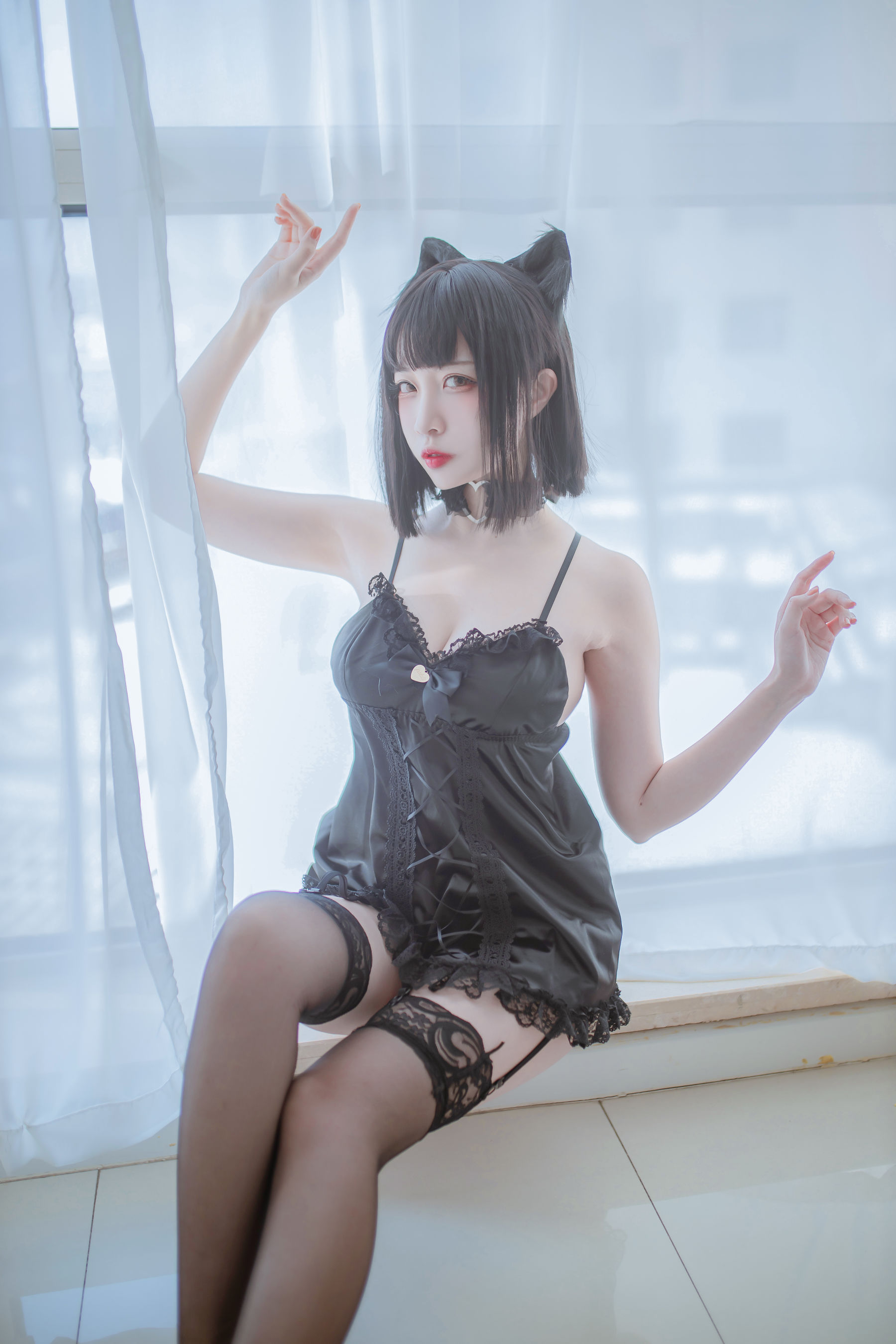 Cosplay日奈娇 私房双人猫耳 [43P]-妍画集