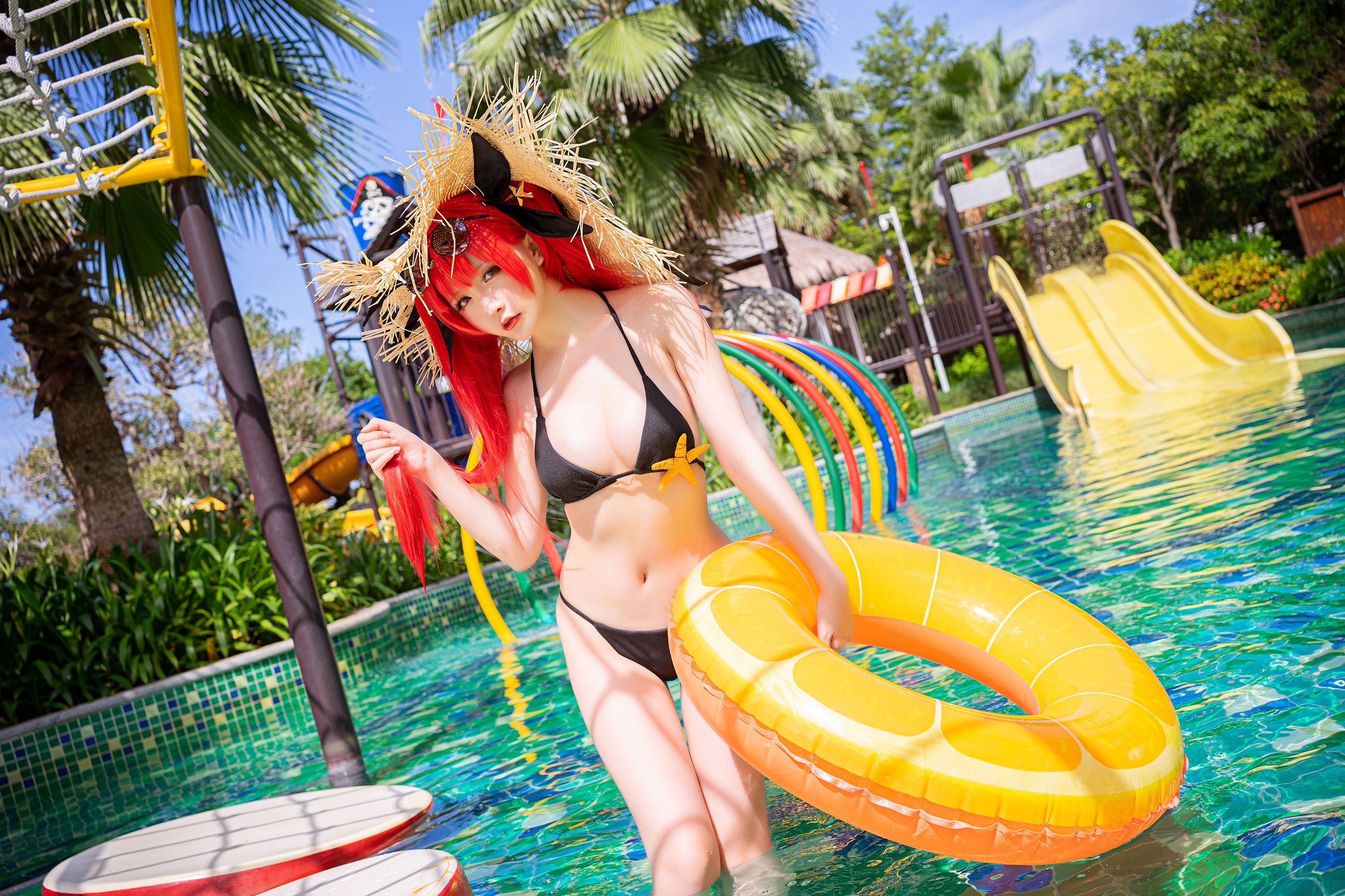 Coser小姐姐星之迟迟 – 鸣夏 火奴鲁鲁 [25P]-妍画集