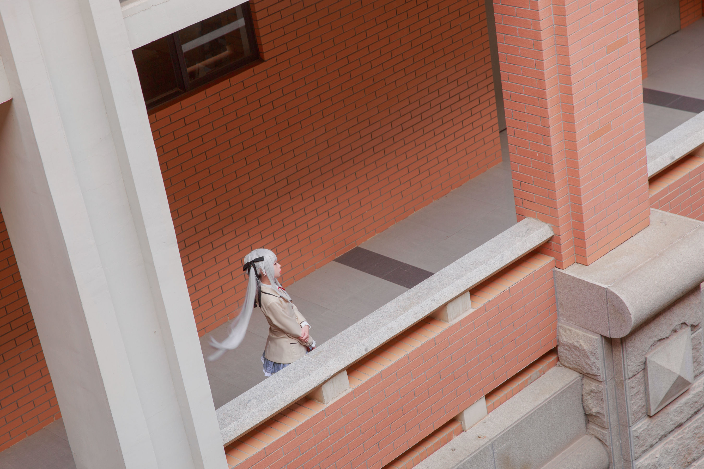 动漫博主G44不会受伤 – 雾枝校服 [19P]-妍画集