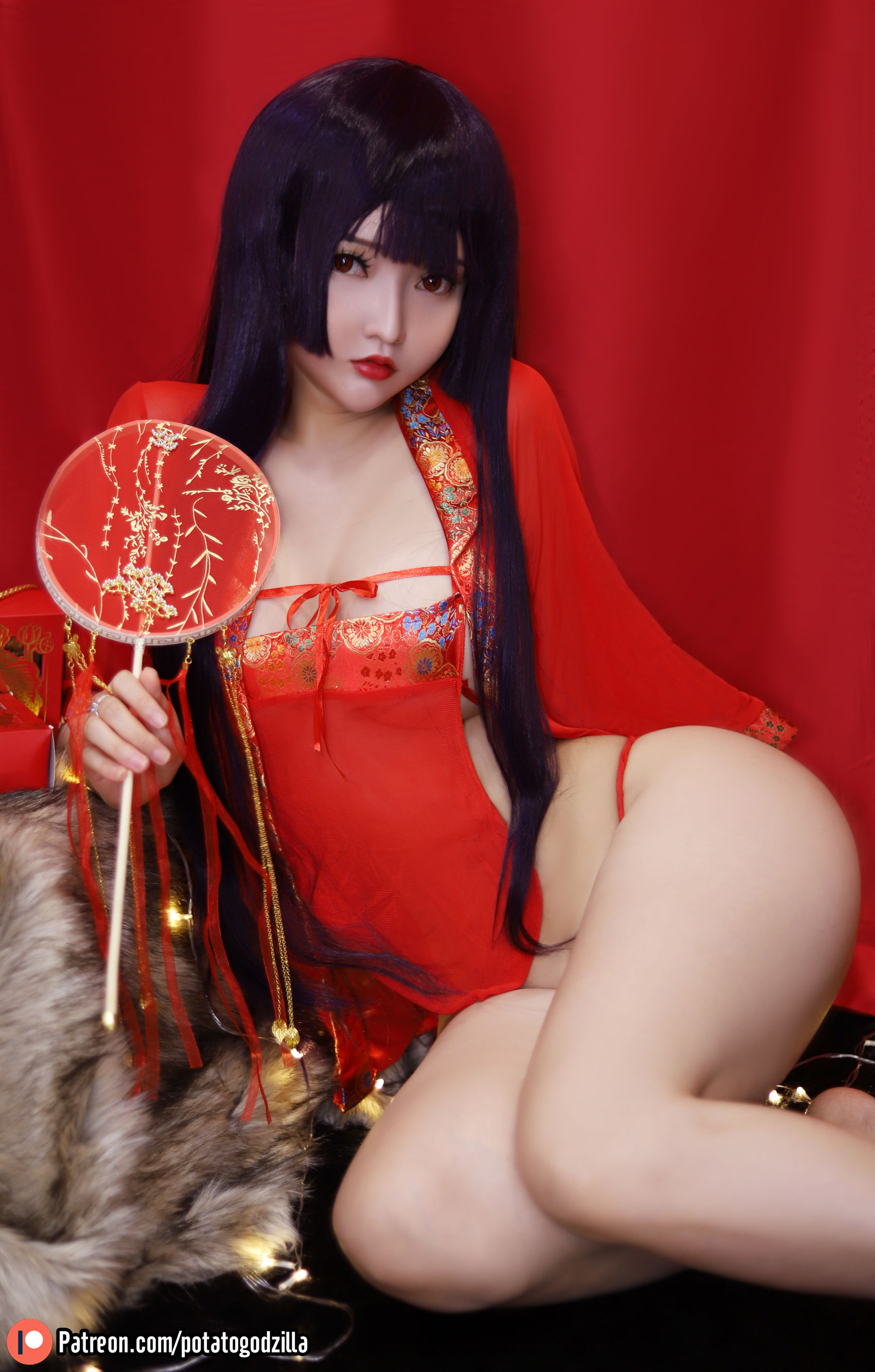 Coser小姐姐Potato Godzilla – Happy Mid Autumn 2020 [16P]-妍画集