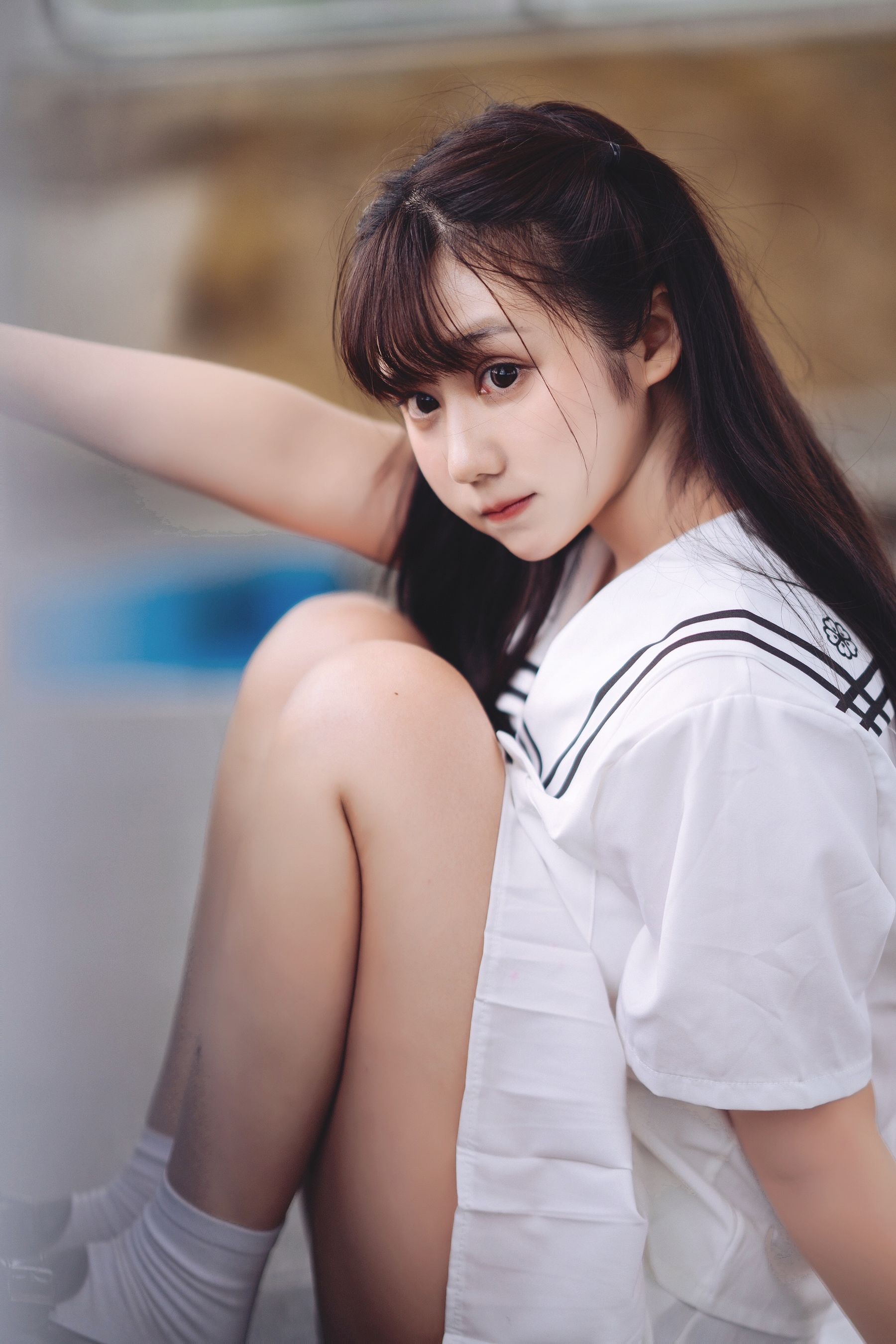 微博福利姬镜酱 – 静夏之JK少女 [33P]-妍画集