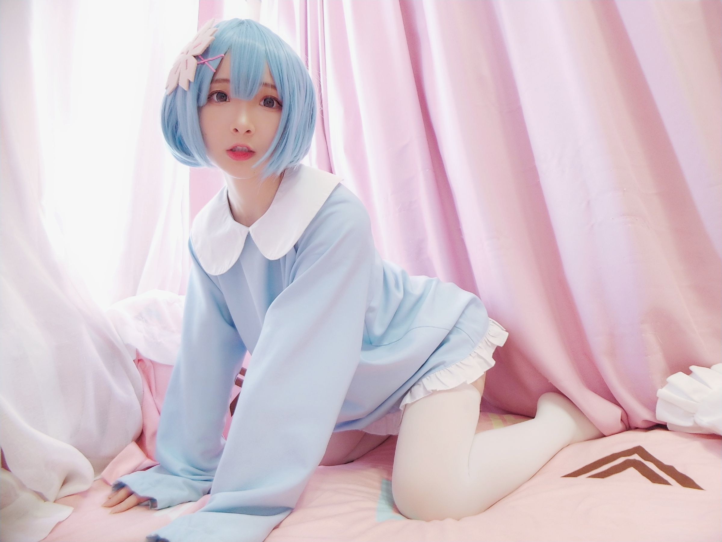 二次元美女古川kagura – 蕾姆幼年 [25P]-妍画集