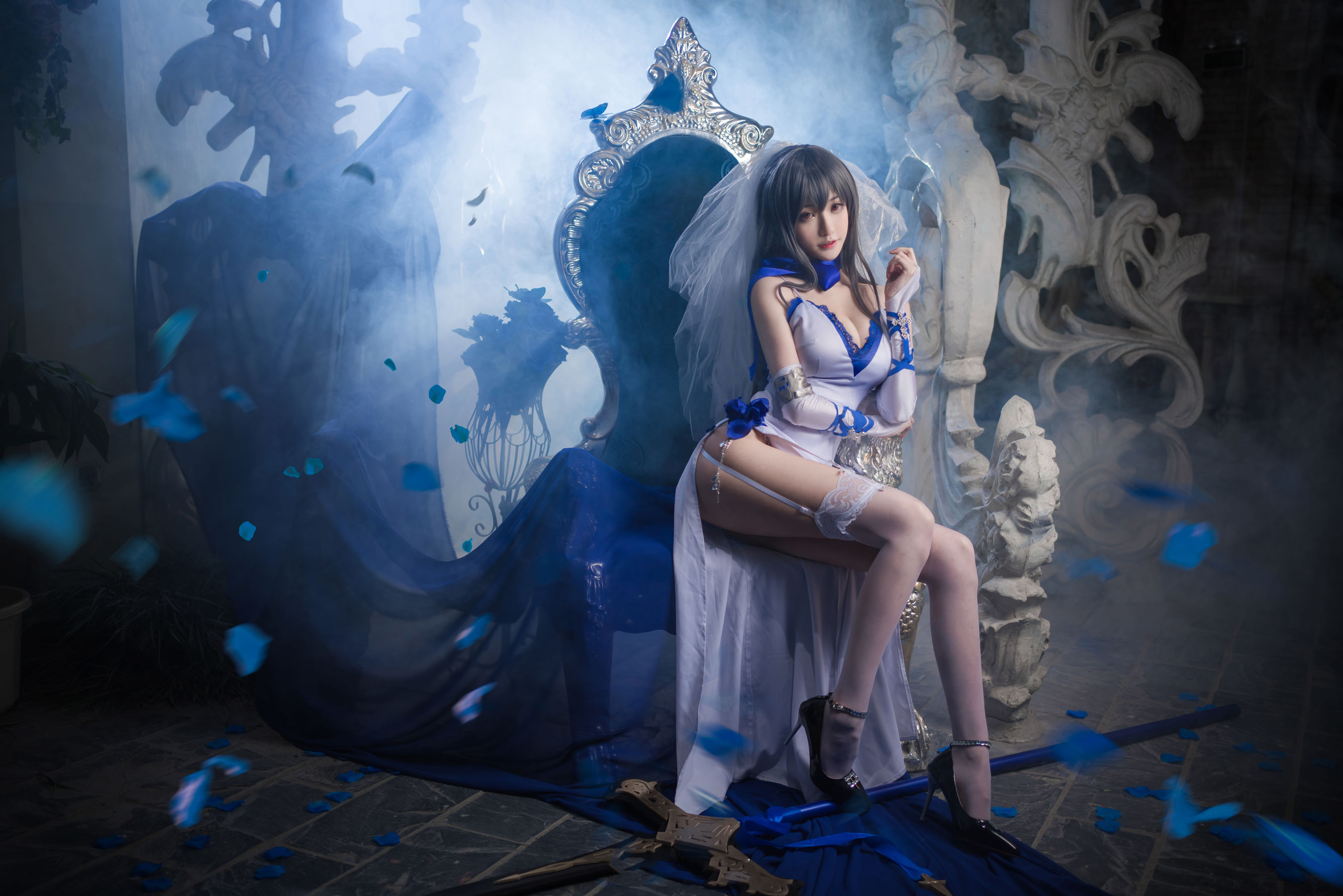 COS萌妹沧霁桔梗 – 路易九世 [16P]-妍画集