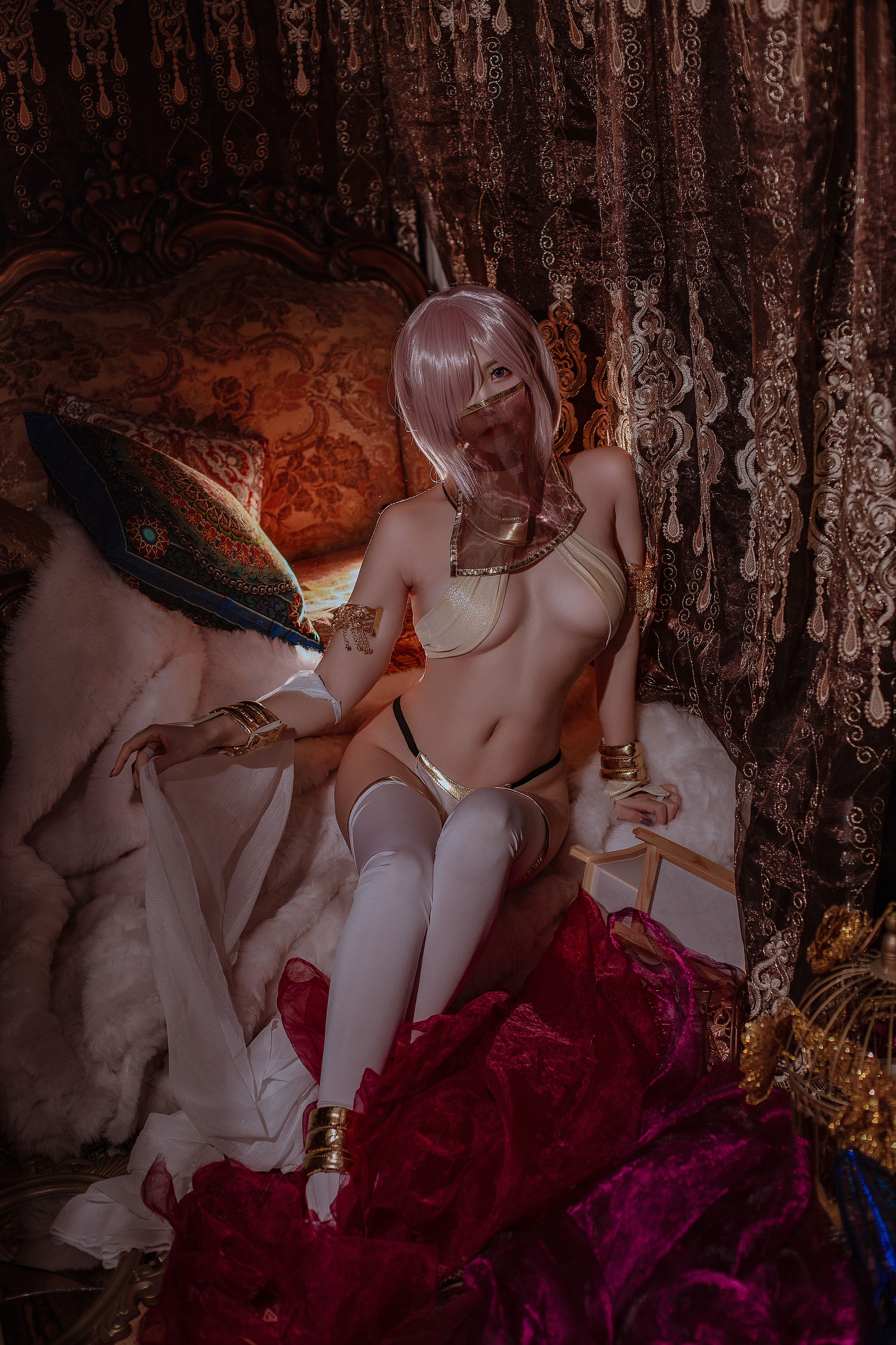 人气Coser二佐Nisa – fate玛修舞娘 [39P]-妍画集