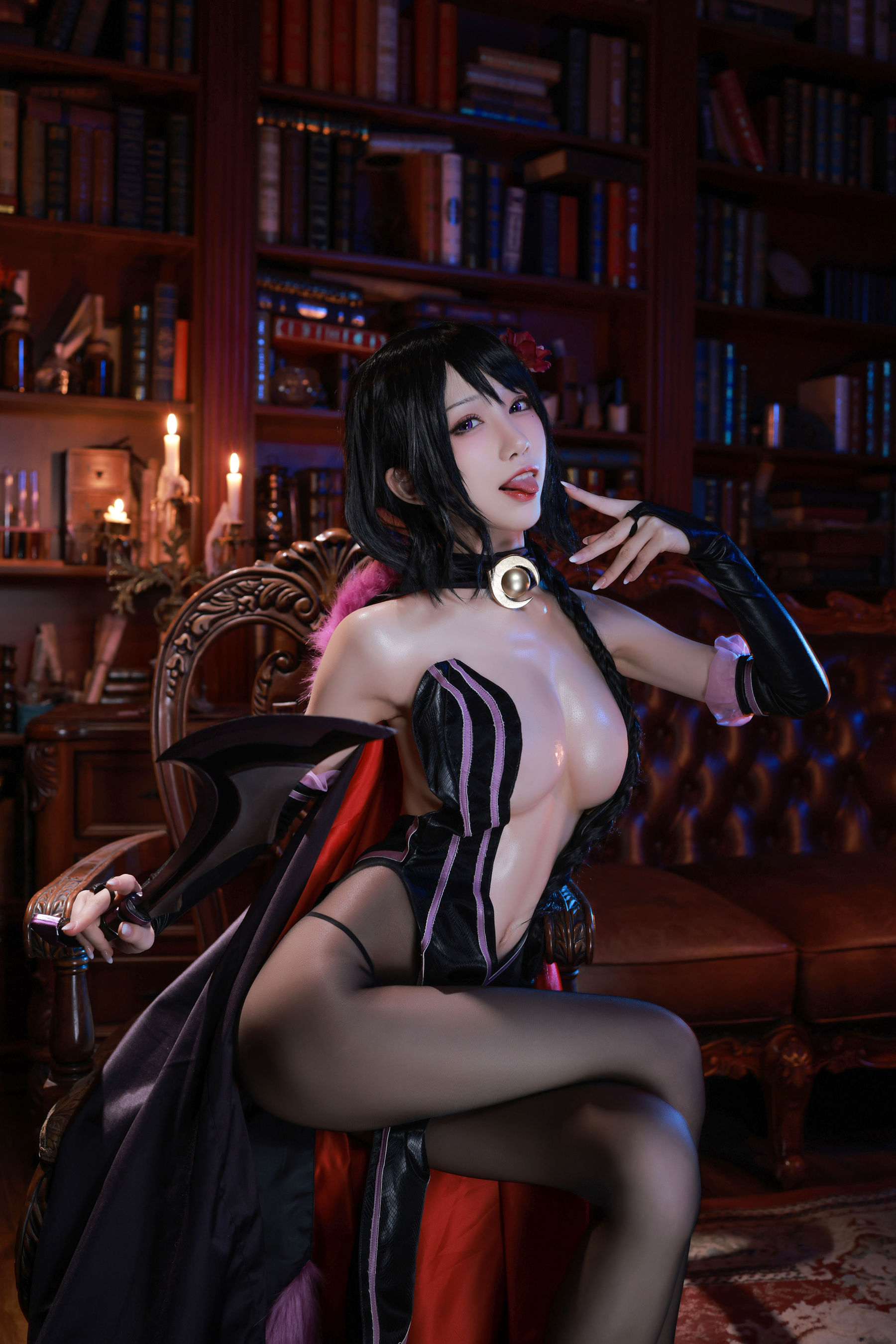 动漫博主水淼aqua – 猎肠者 [75P]-妍画集