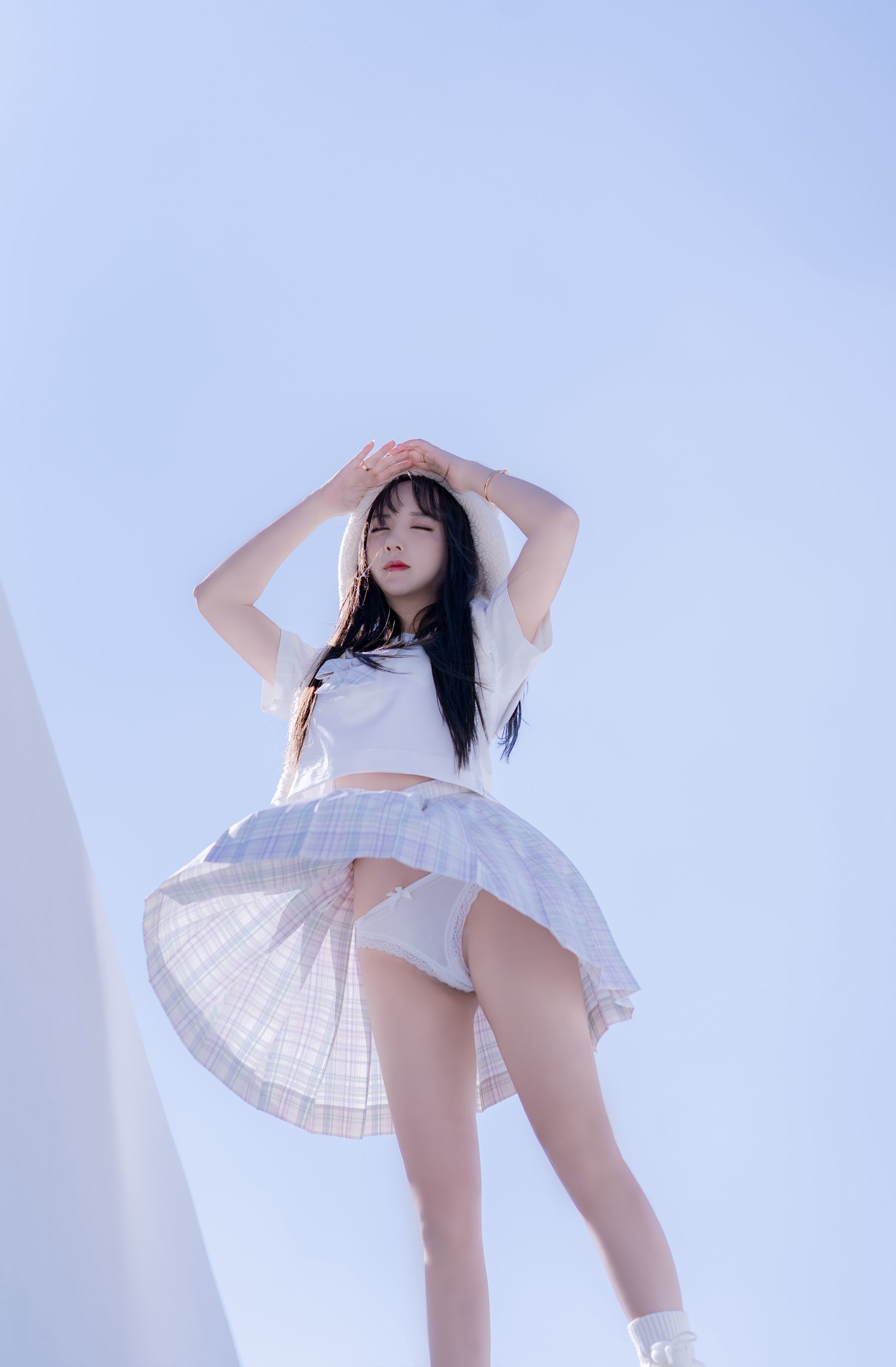 斗鱼米线线sama写真 JK萌妹 [58P]-妍画集