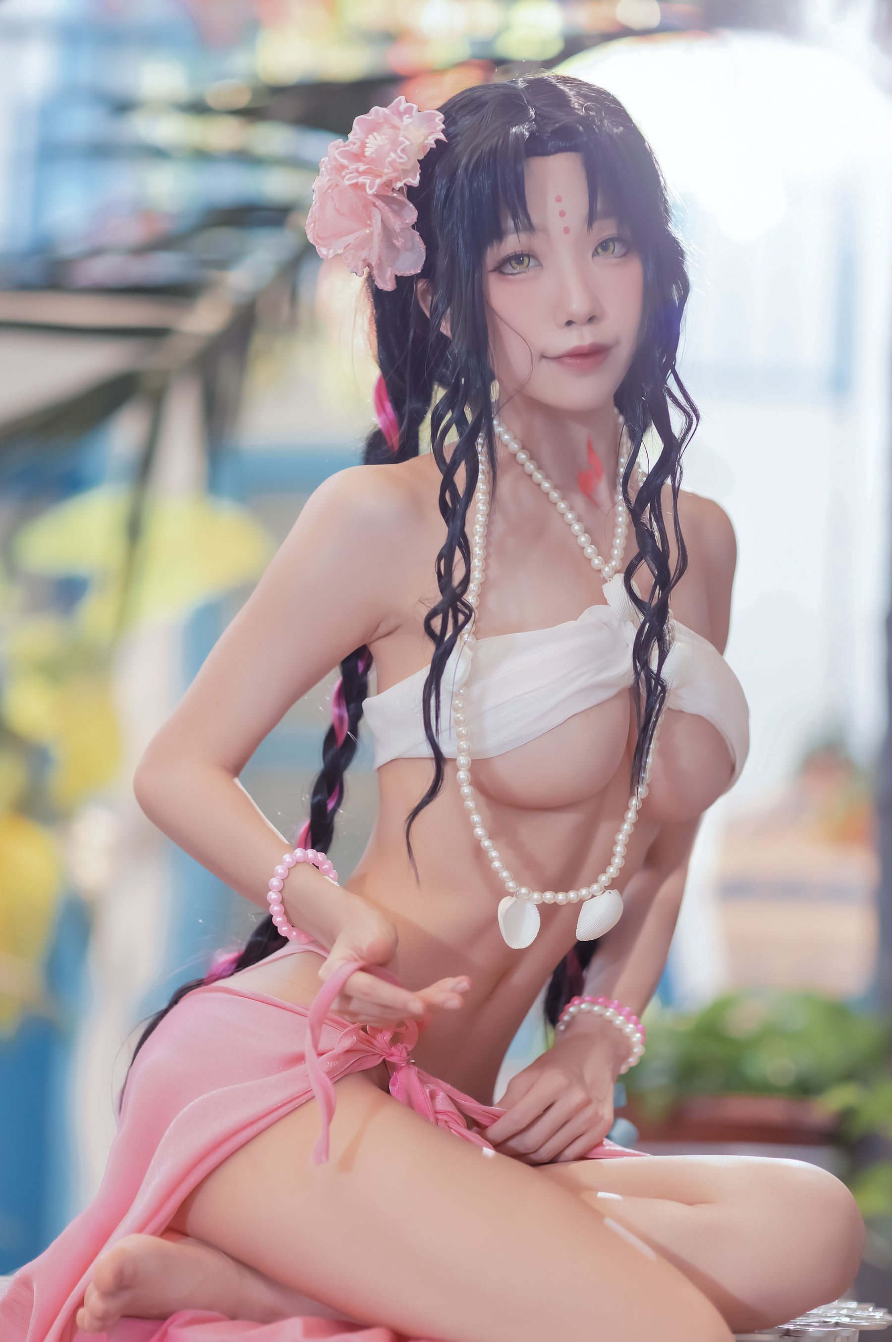 [Cosplay写真] 动漫博主水淼aqua – 杀生院泳装 [30P] 插图6