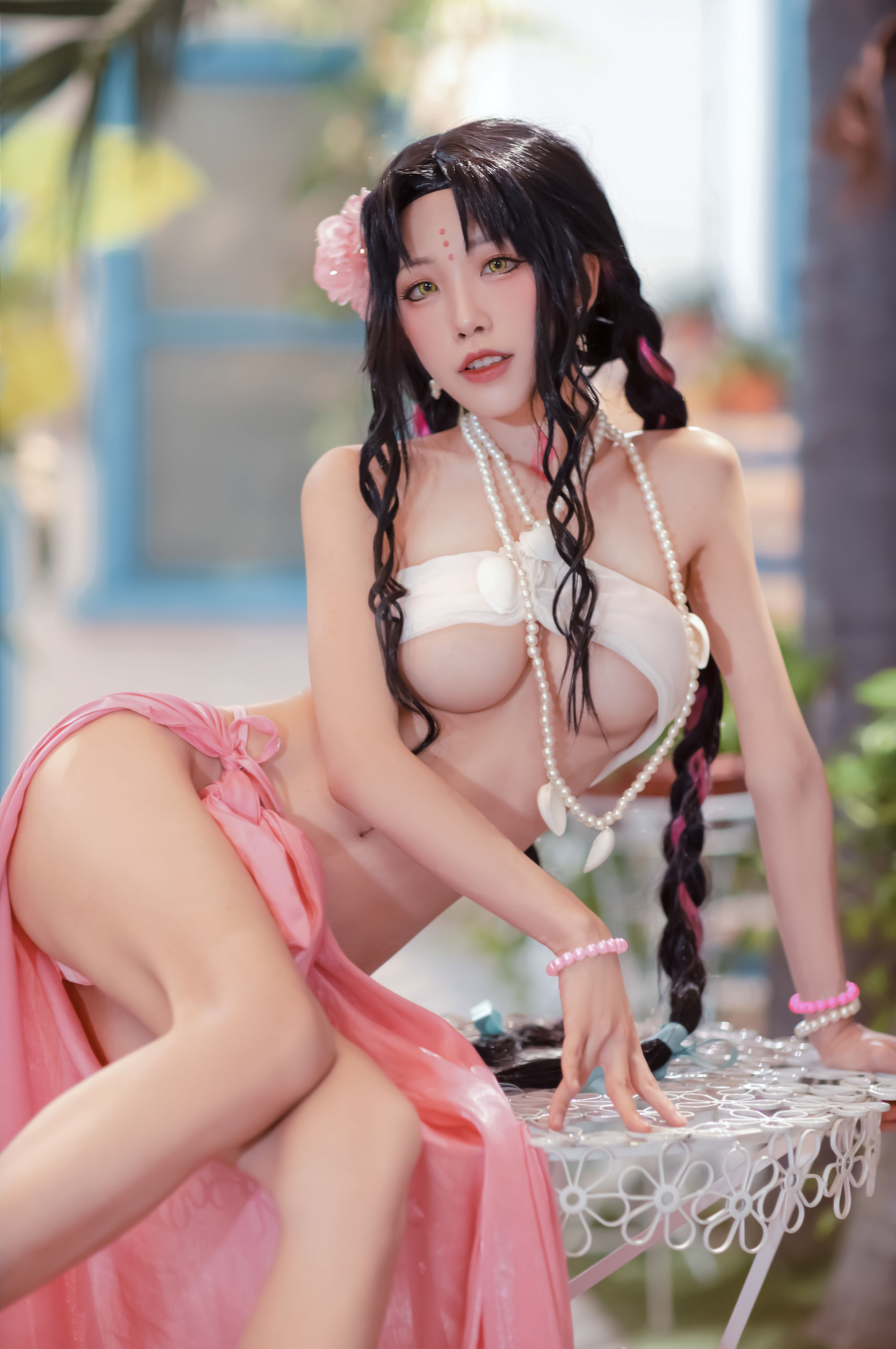 [Cosplay写真] 动漫博主水淼aqua – 杀生院泳装 [30P] 插图4