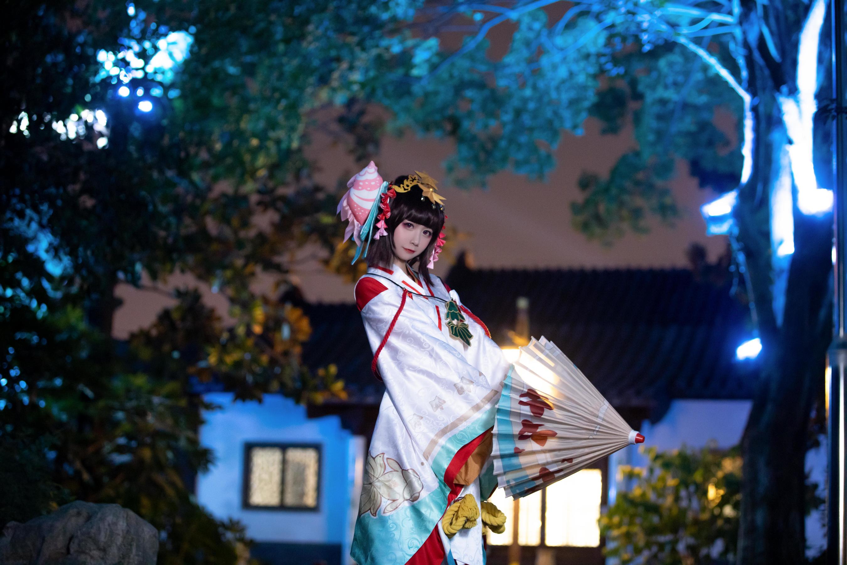 [Cosplay写真] 动漫博主弦音sic – 阴阳师 神乐 [15P] 2023-01-12 21:53:22 - 妍画集-妍画集