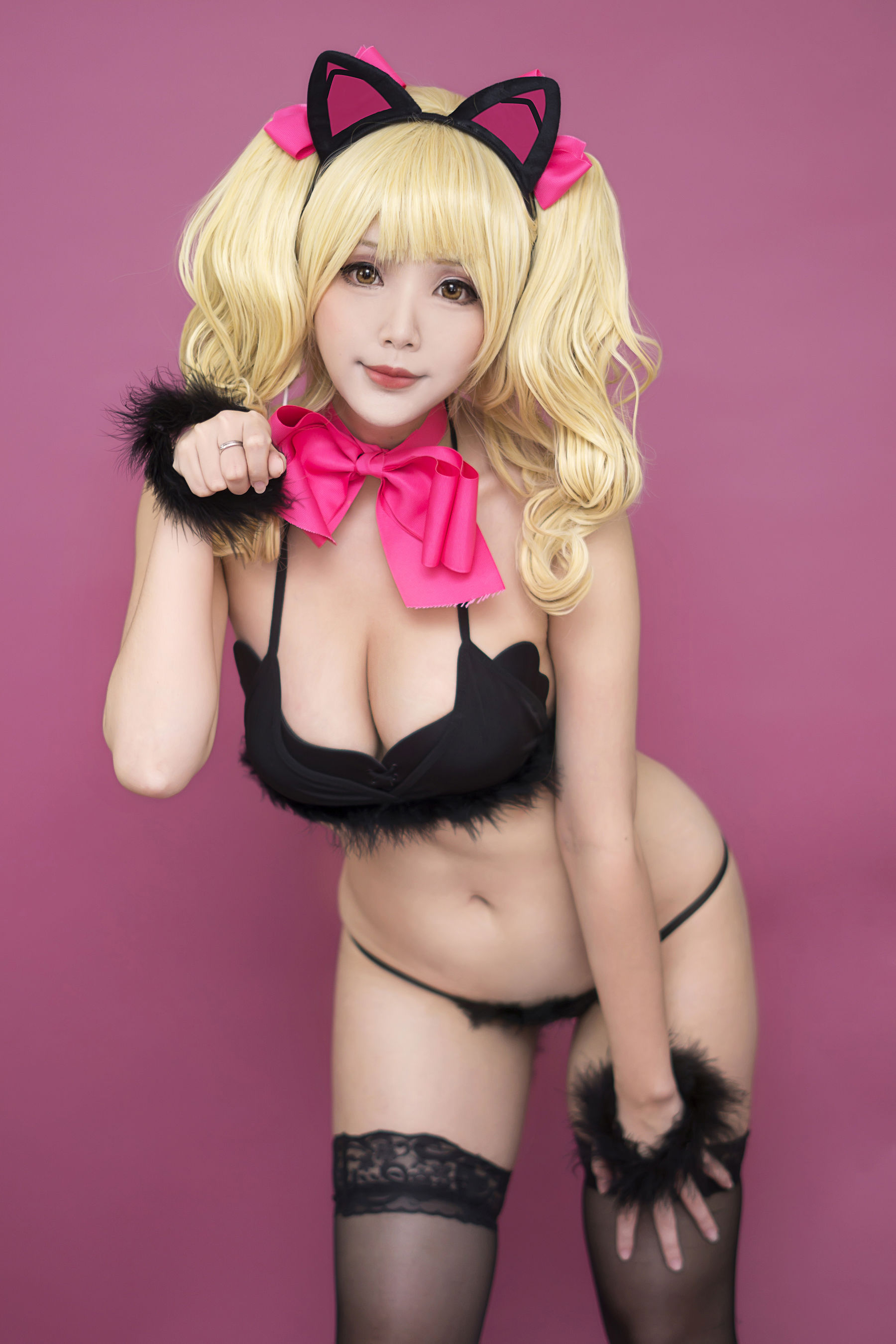 越裔正妹Hana bunny – Black Cat D.Va (Overwatch) [13P] 插图2