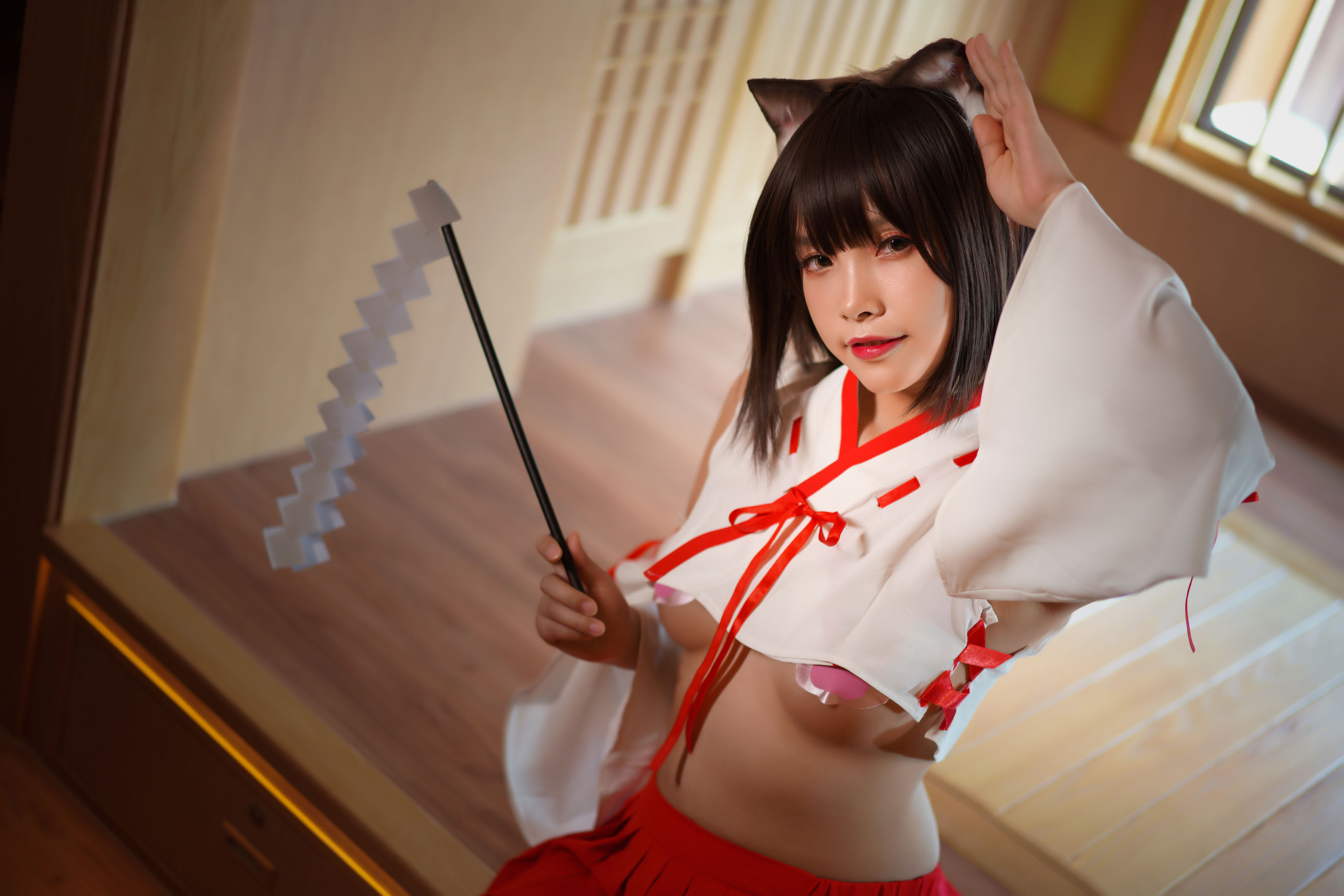 Neko-薇薇 – 巫女 [31P] 插图10