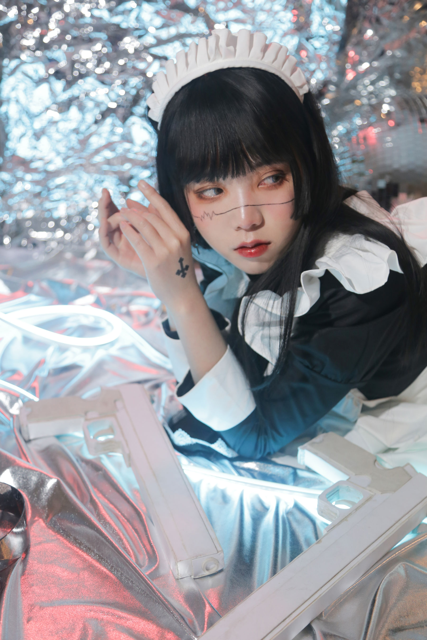 可爱妹子Fushii_海堂 – 生化女仆 [46P] 插图10