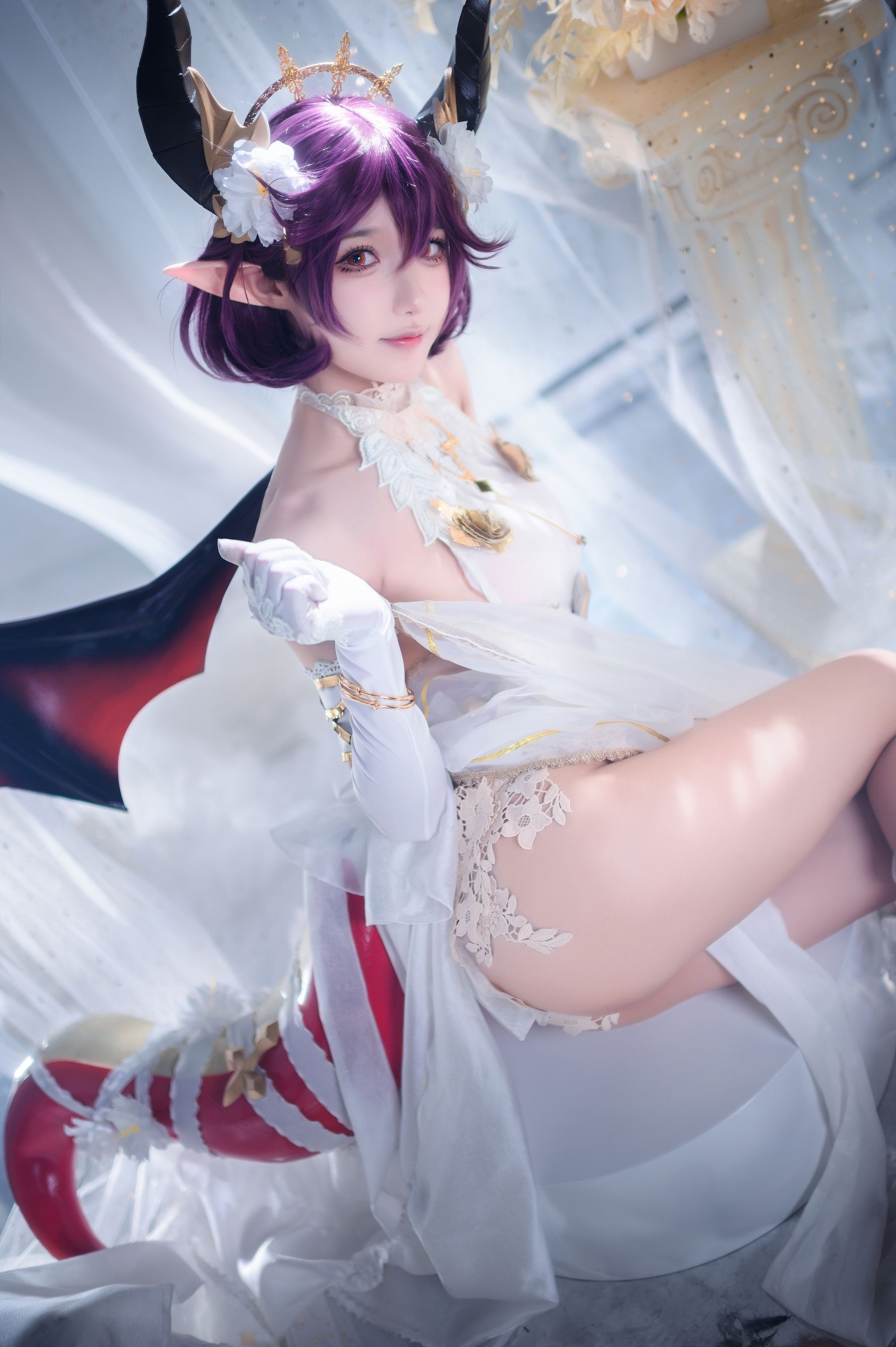 动漫博主阿包也是兔娘 – 碧蓝幻想古蕾娅 龙娘 [35P] 插图7
