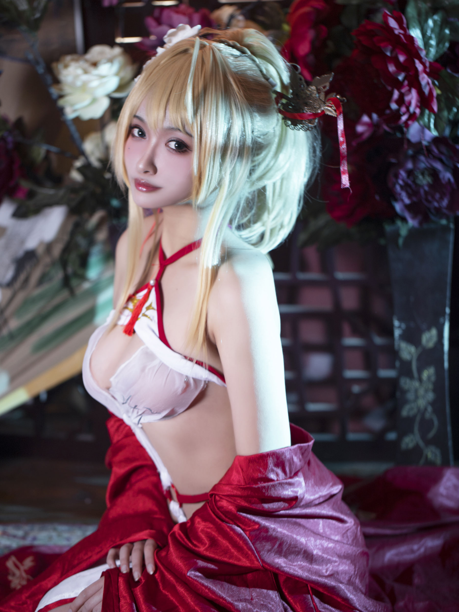 动漫博主洛璃LoLiSAMA – 光荣凉夜香雪 [36P] 插图2