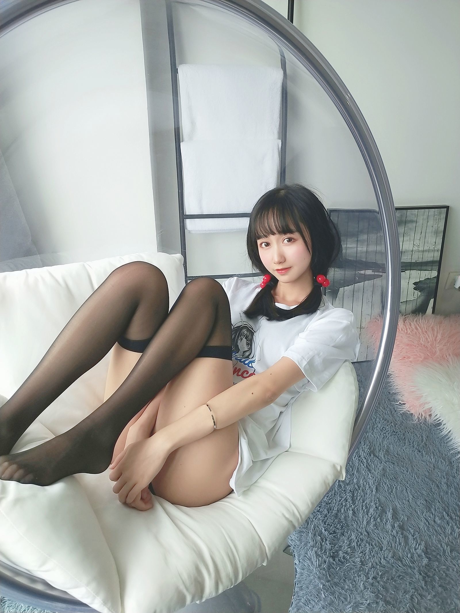 [Cosplay写真] 萌系小姐姐木绵绵OwO – 智能型彼女 T恤 [22P] 插图9