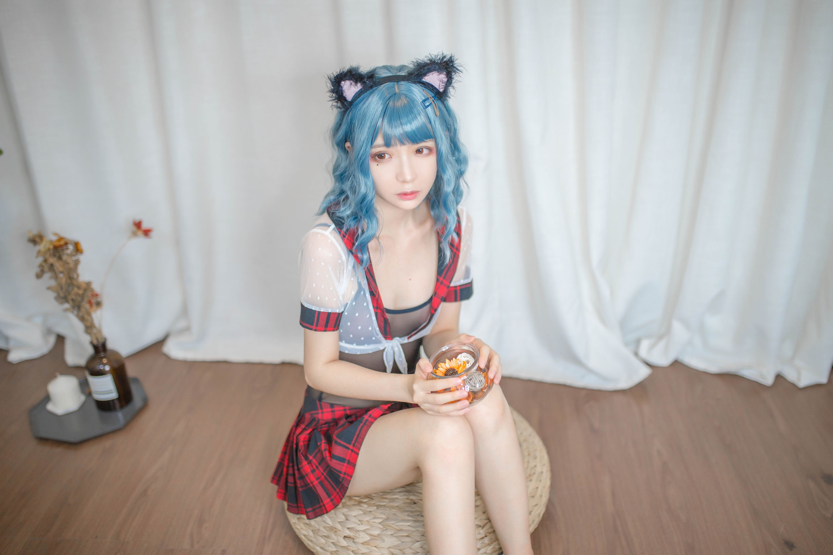 [Cosplay写真] 疯猫ss – 蓝发 [26P] 插图5