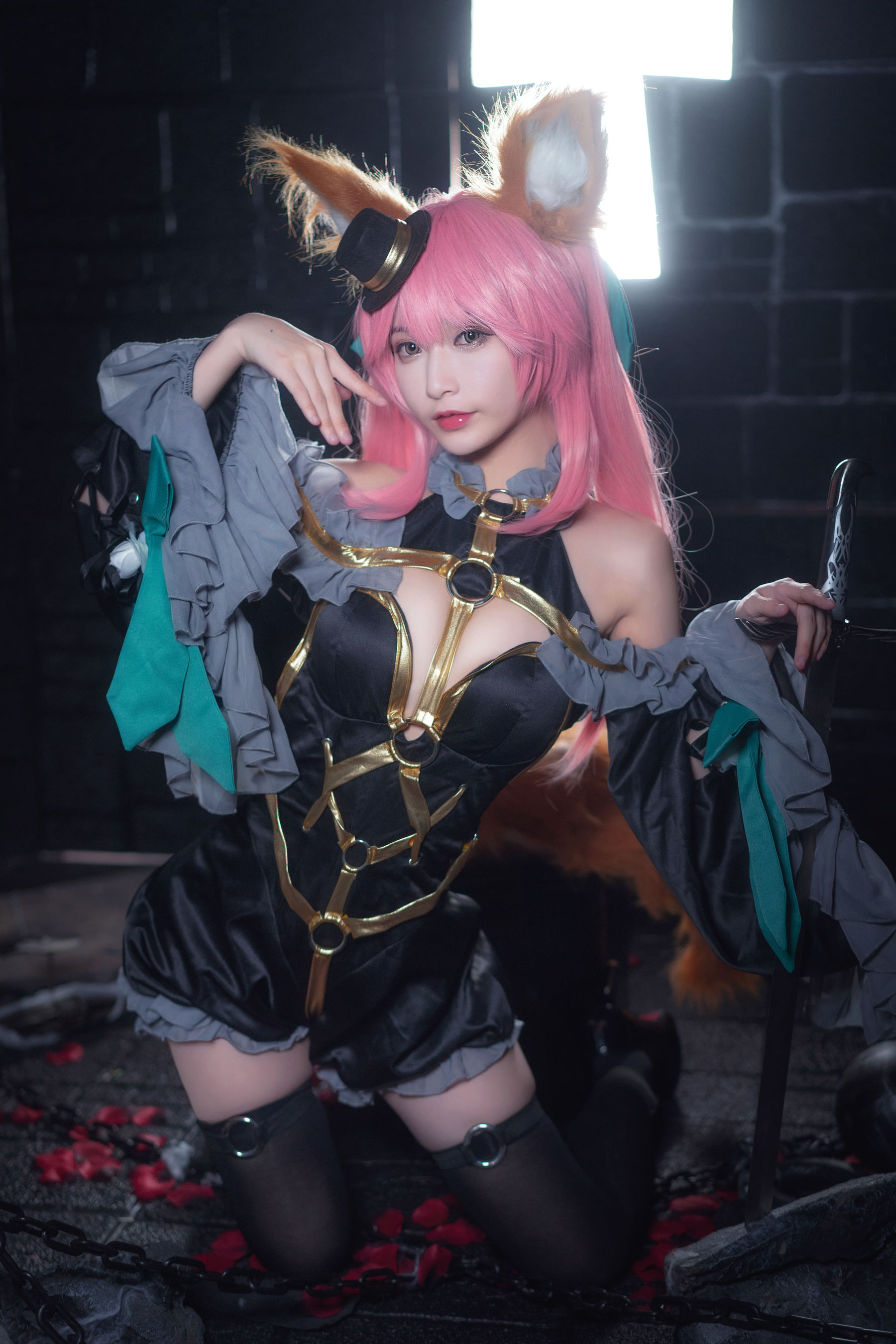 [Cosplay写真] 动漫博主铁板烧鬼舞w – 玉藻前 魔术 [20P] 插图5