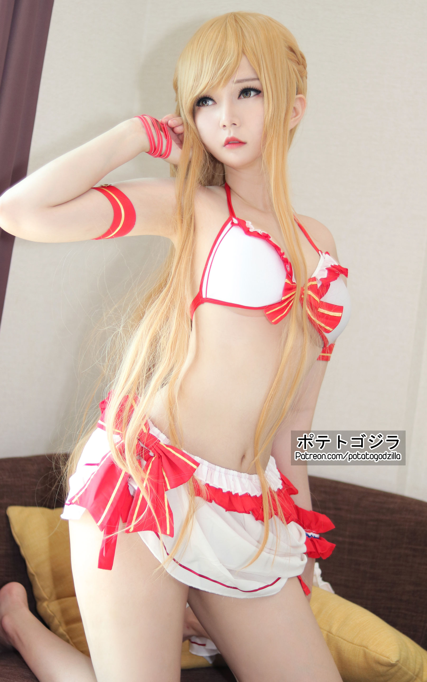 Coser小姐姐Potato Godzilla – Asuna [24P] 插图4