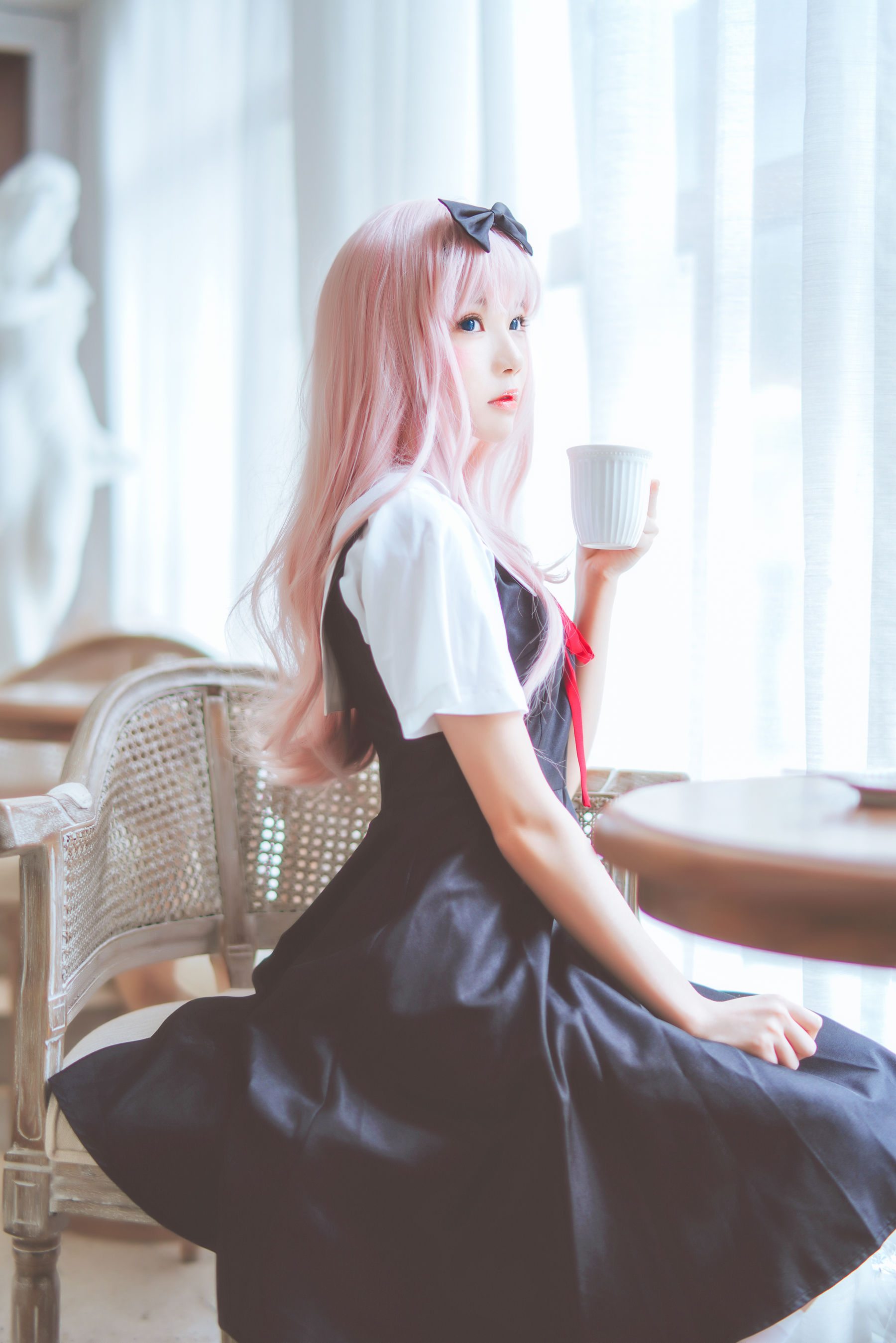 [萝莉COS] 桜桃喵《藤原千花》 [48P] 插图2