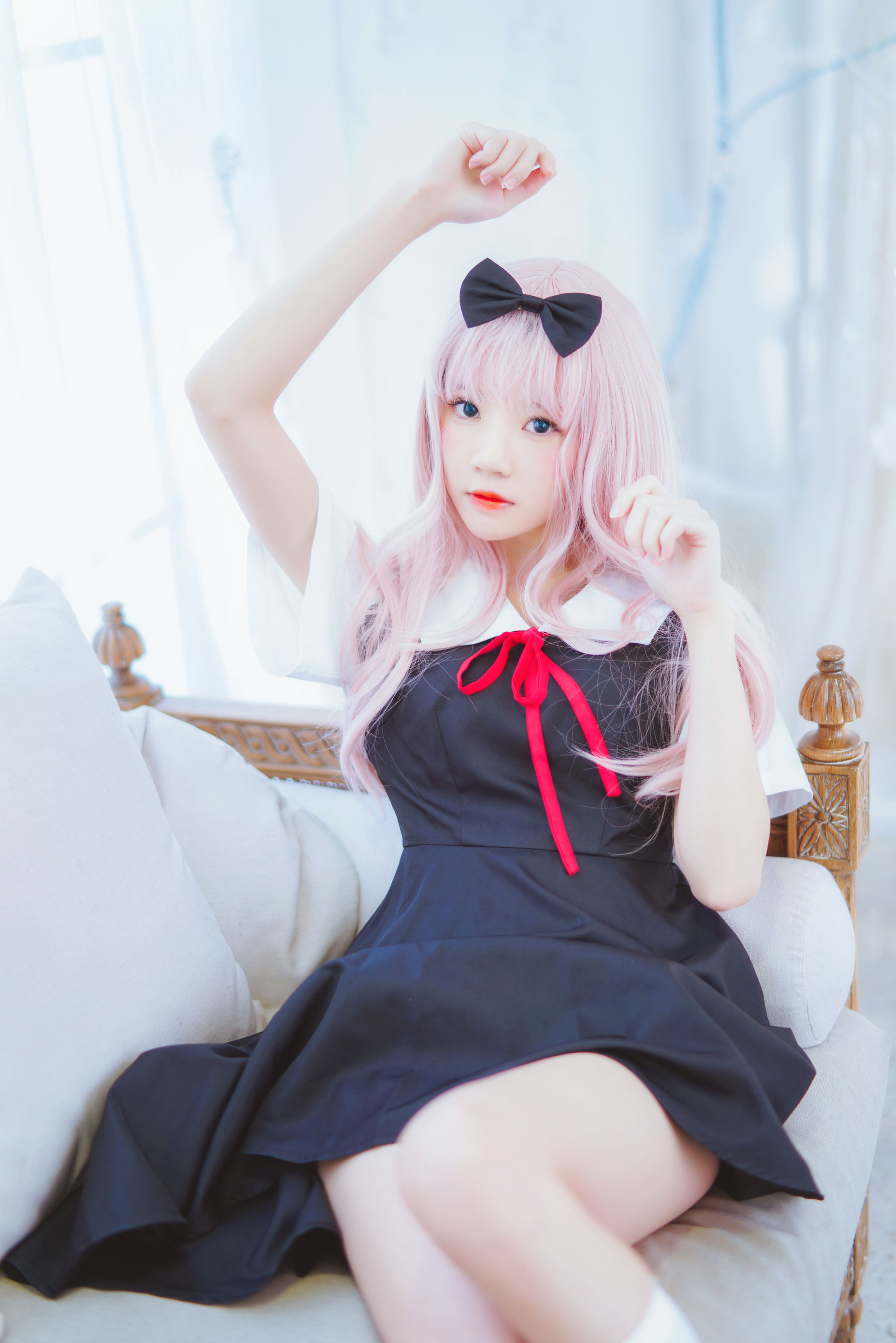 [萝莉COS] 桜桃喵《藤原千花》 [48P] 插图8