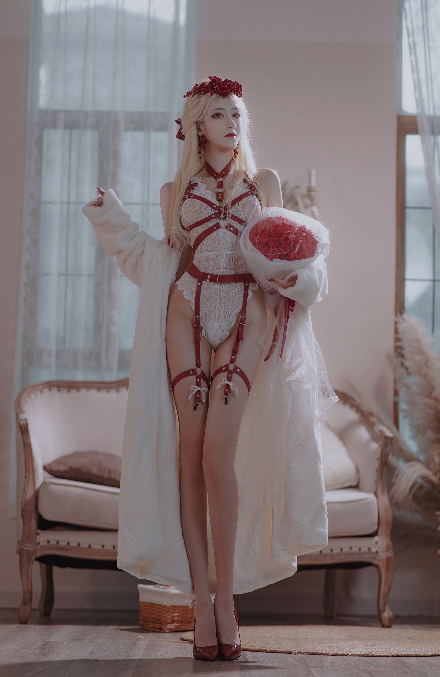 动漫博主南桃Momoko – 玫瑰 [26P] 插图8