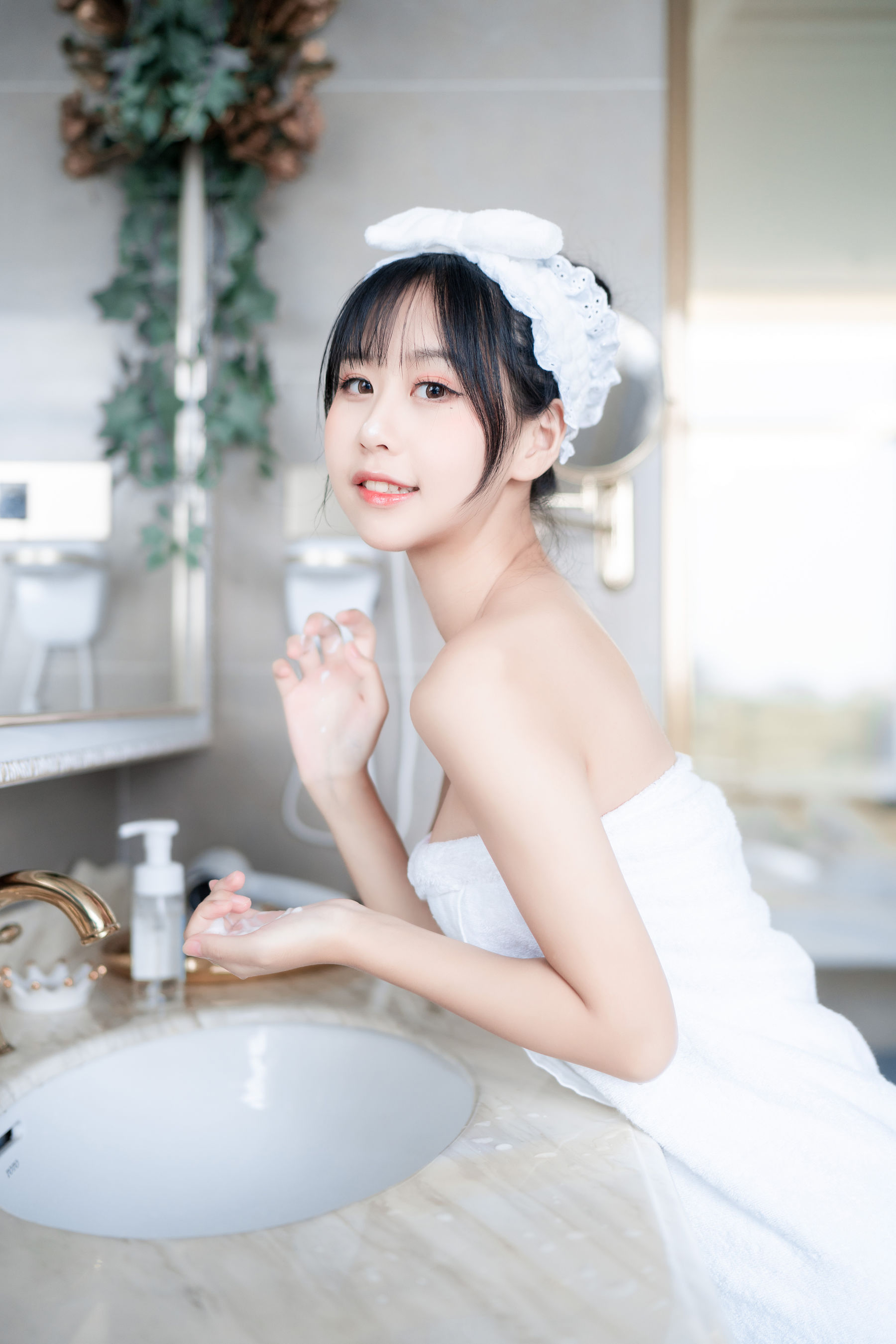 阳光美少女萌芽儿o0 – 浴巾 [27P] 插图6