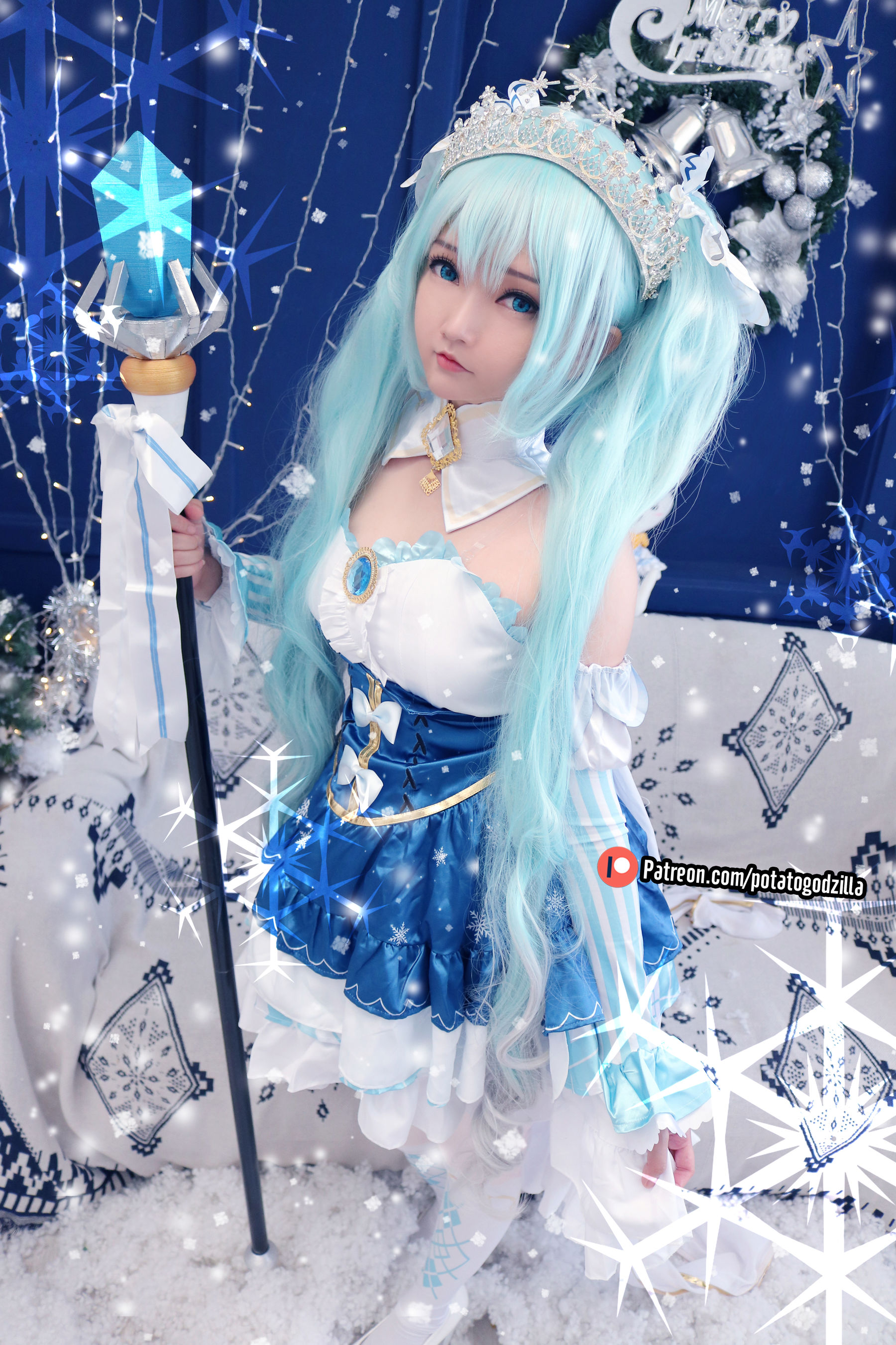 Coser小姐姐Potato Godzilla – Snow Miku [41P] 2023-03-22 16:25:49 - 妍画集-妍画集