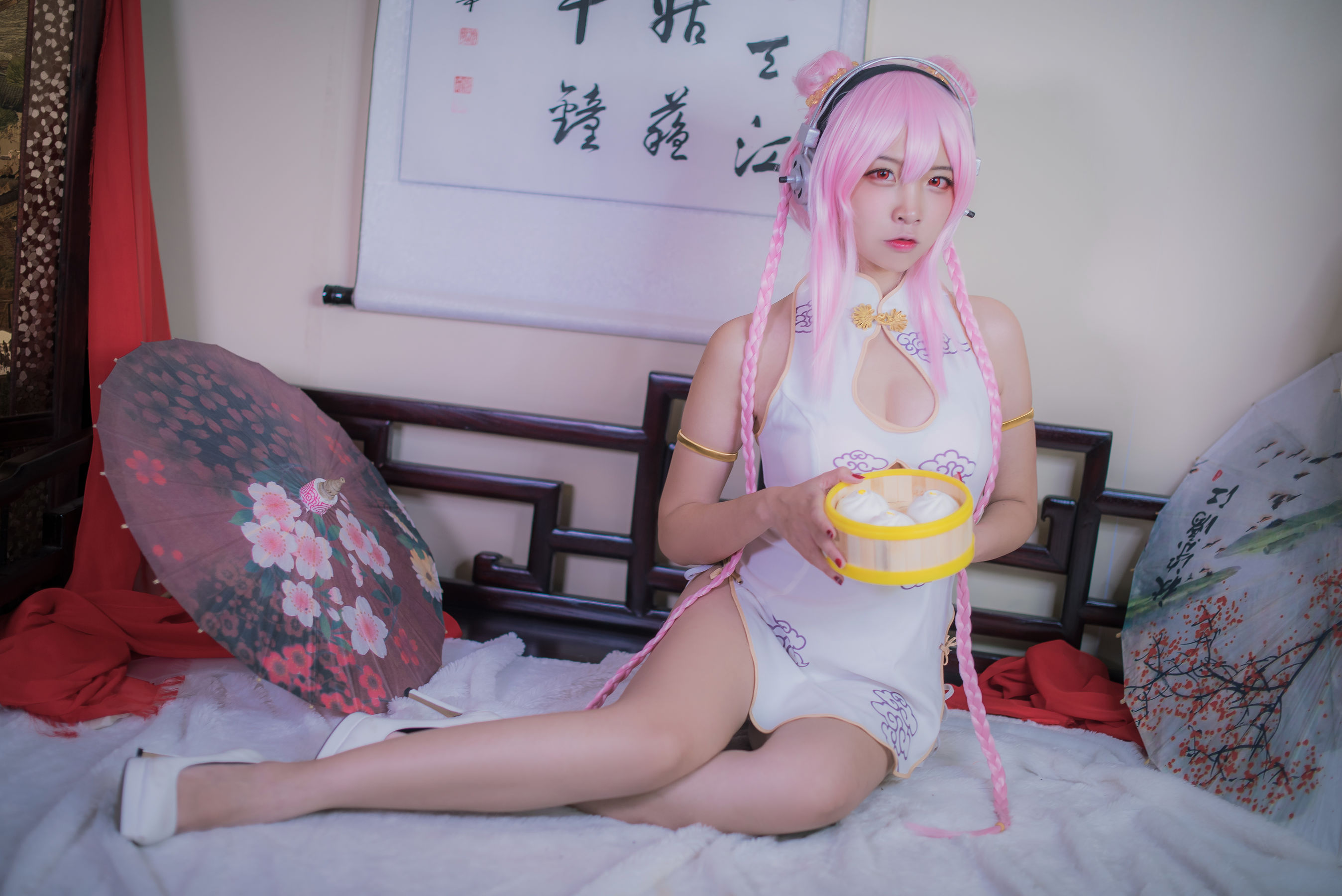 [Cosplay写真] 人气Coser二佐Nisa – 索尼子旗袍 [14P] 插图3