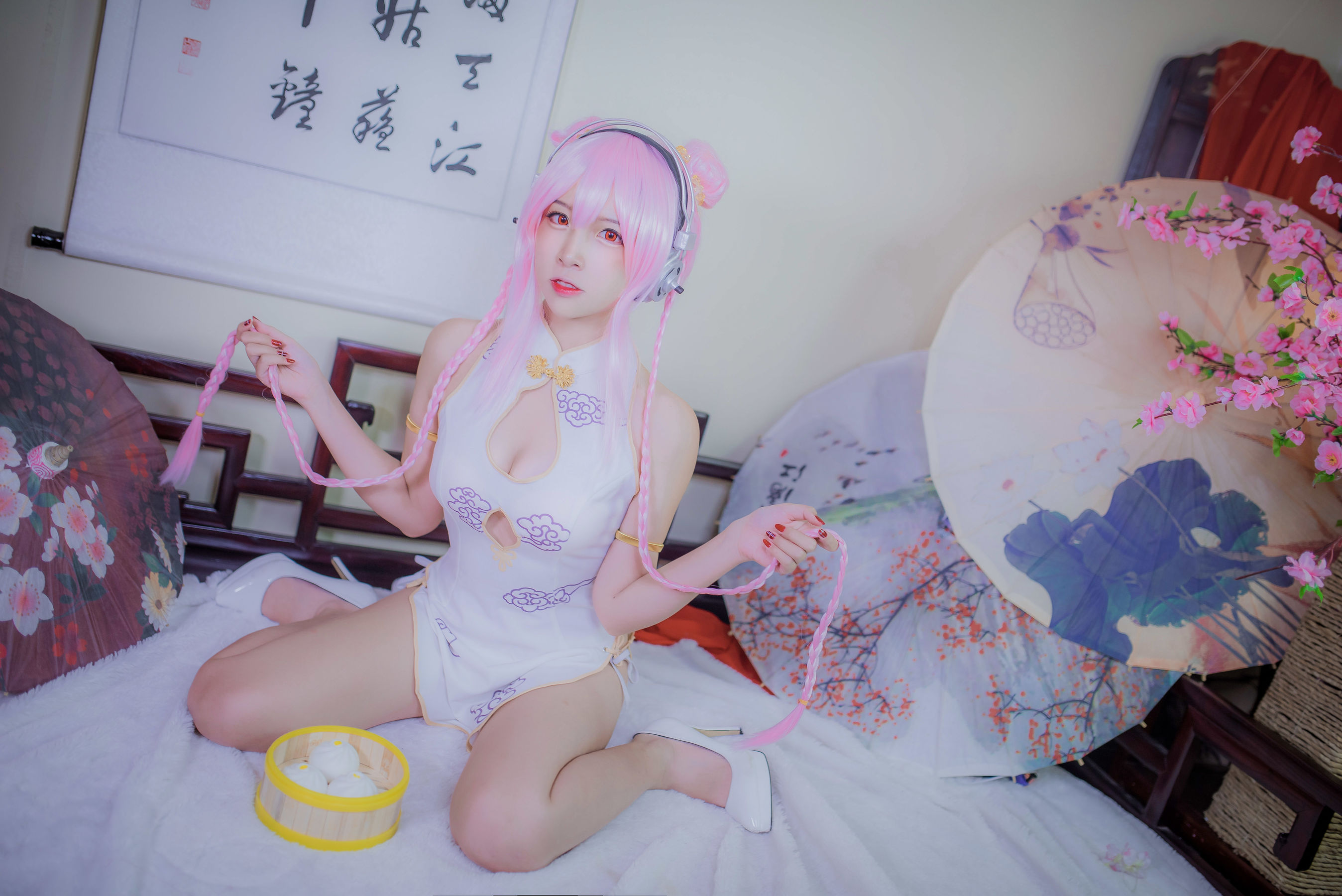 [Cosplay写真] 人气Coser二佐Nisa – 索尼子旗袍 [14P] 插图7