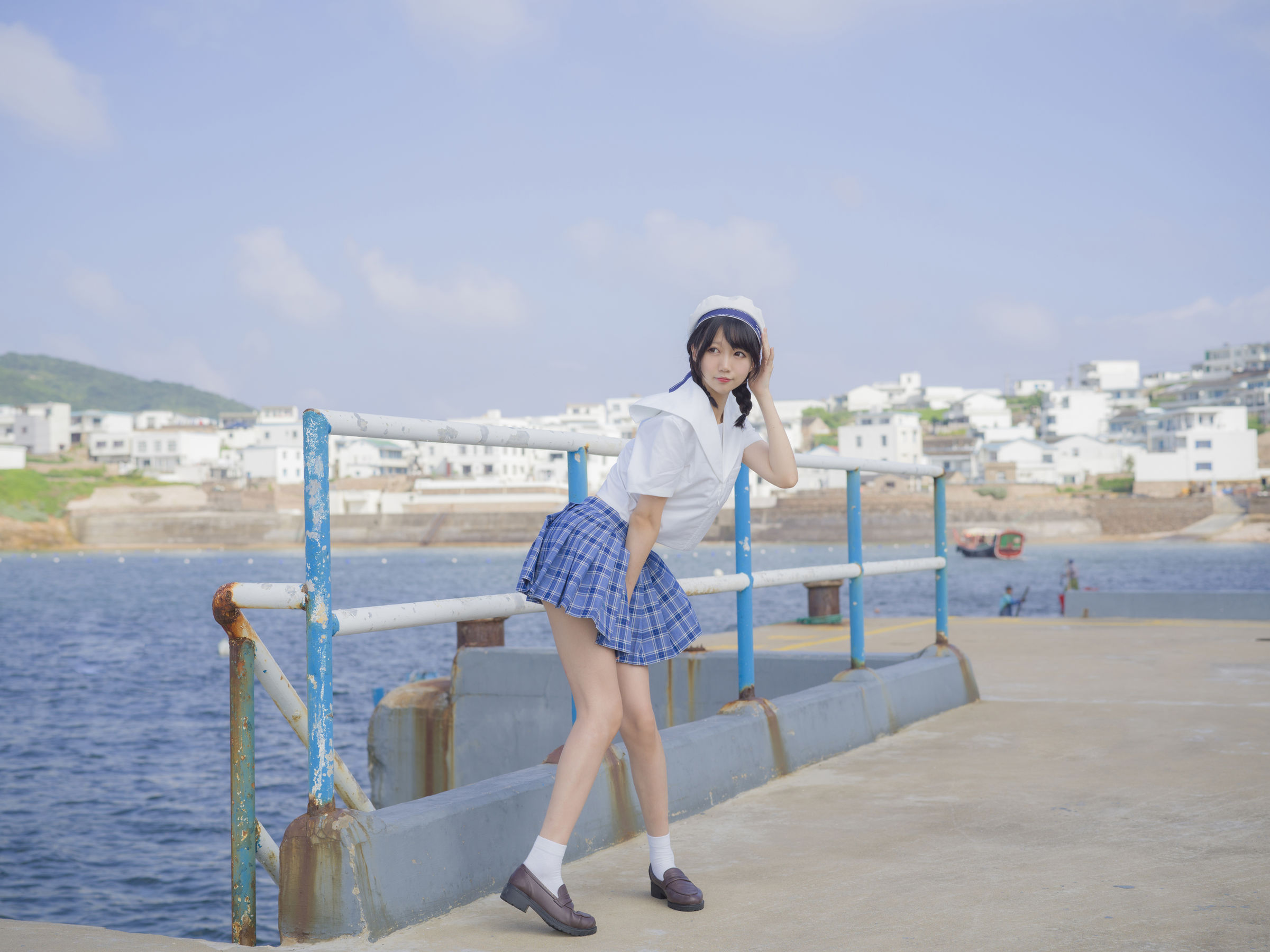 [Cosplay写真] NAGISA魔物喵 – 海风与少女 [14P] 插图7