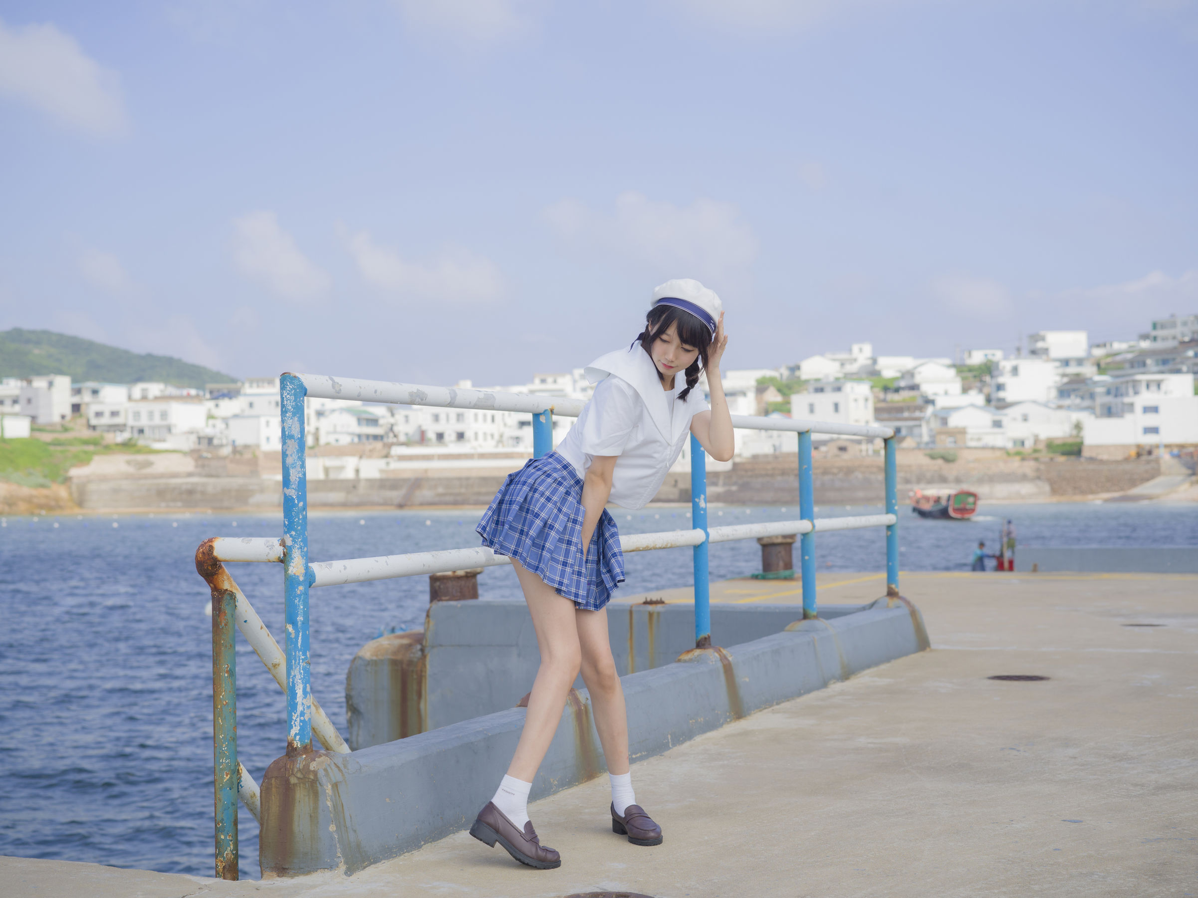 [Cosplay写真] NAGISA魔物喵 – 海风与少女 [14P] 插图6