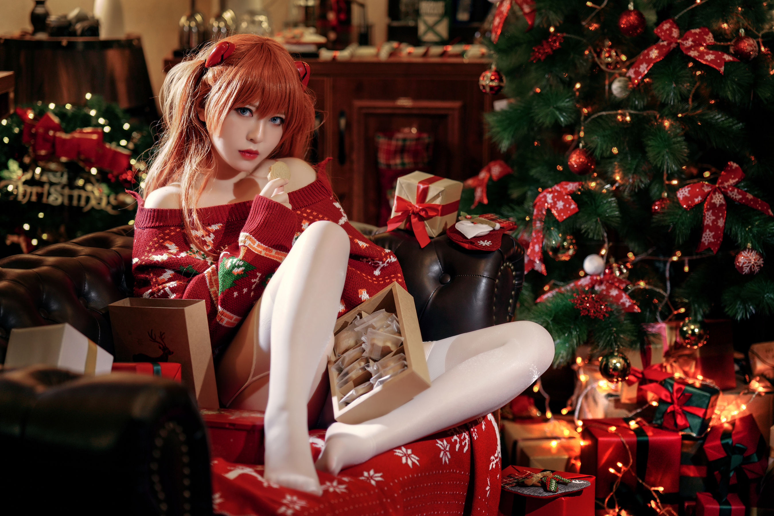 半半子 – 式波・ASUKA Christmas [41P] 插图7