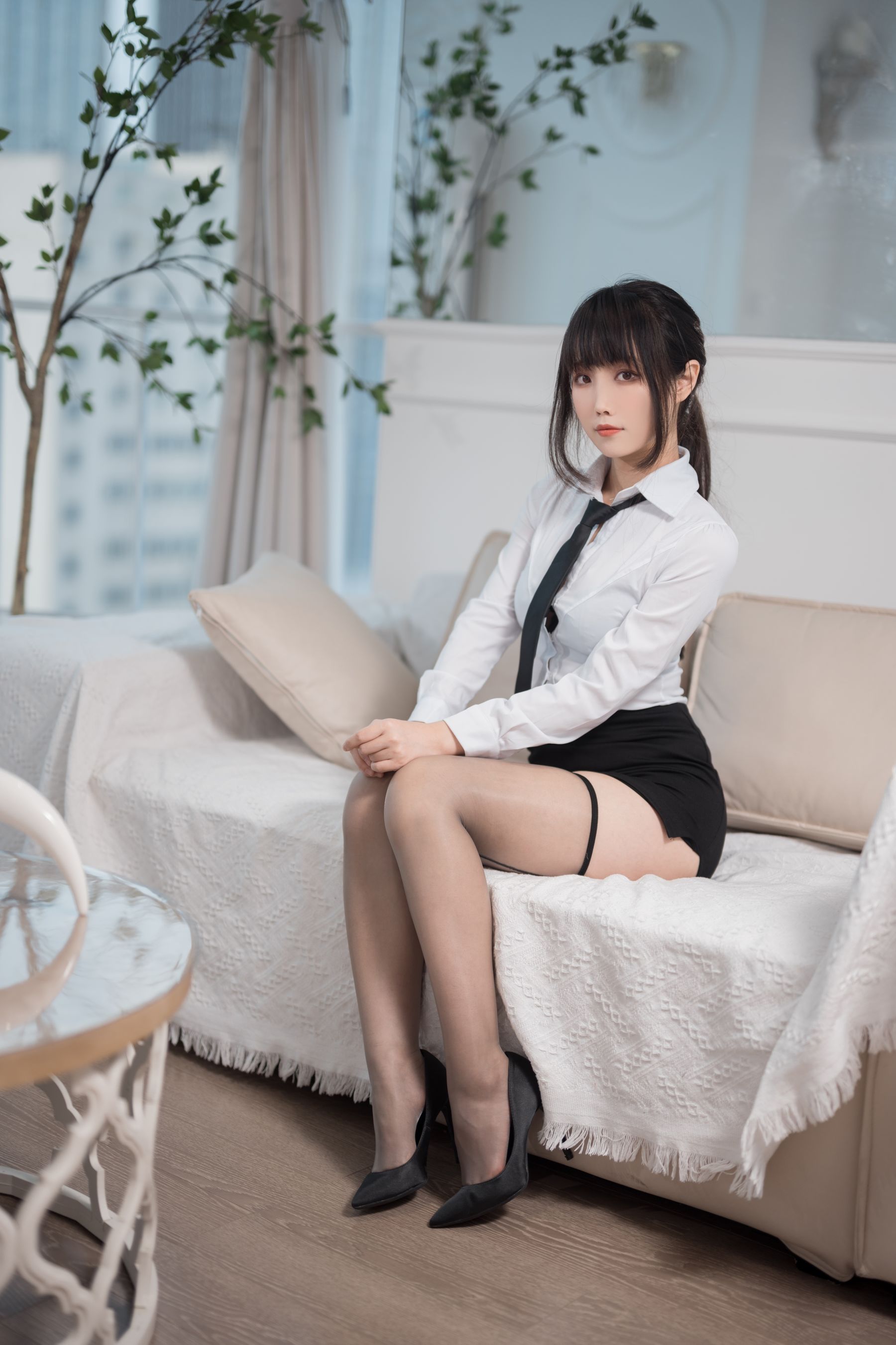 Cosplay汪知子 – OL黑丝 [55P] 插图7