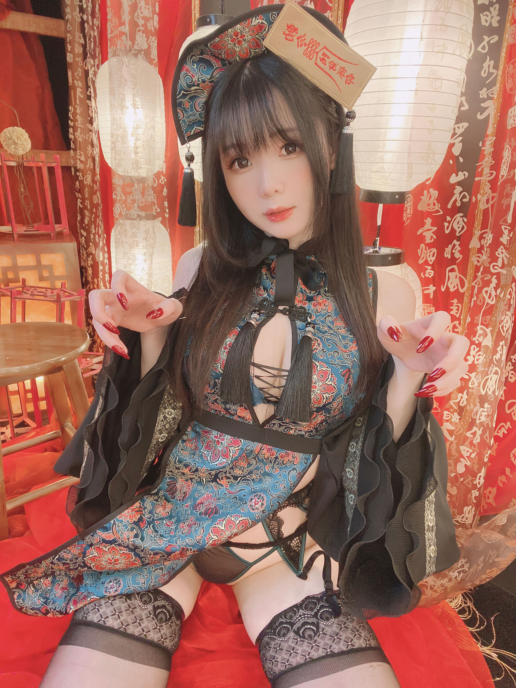 微博妹纸霜月shimo – キョンシーちゃん自撮り [20P] 插图6