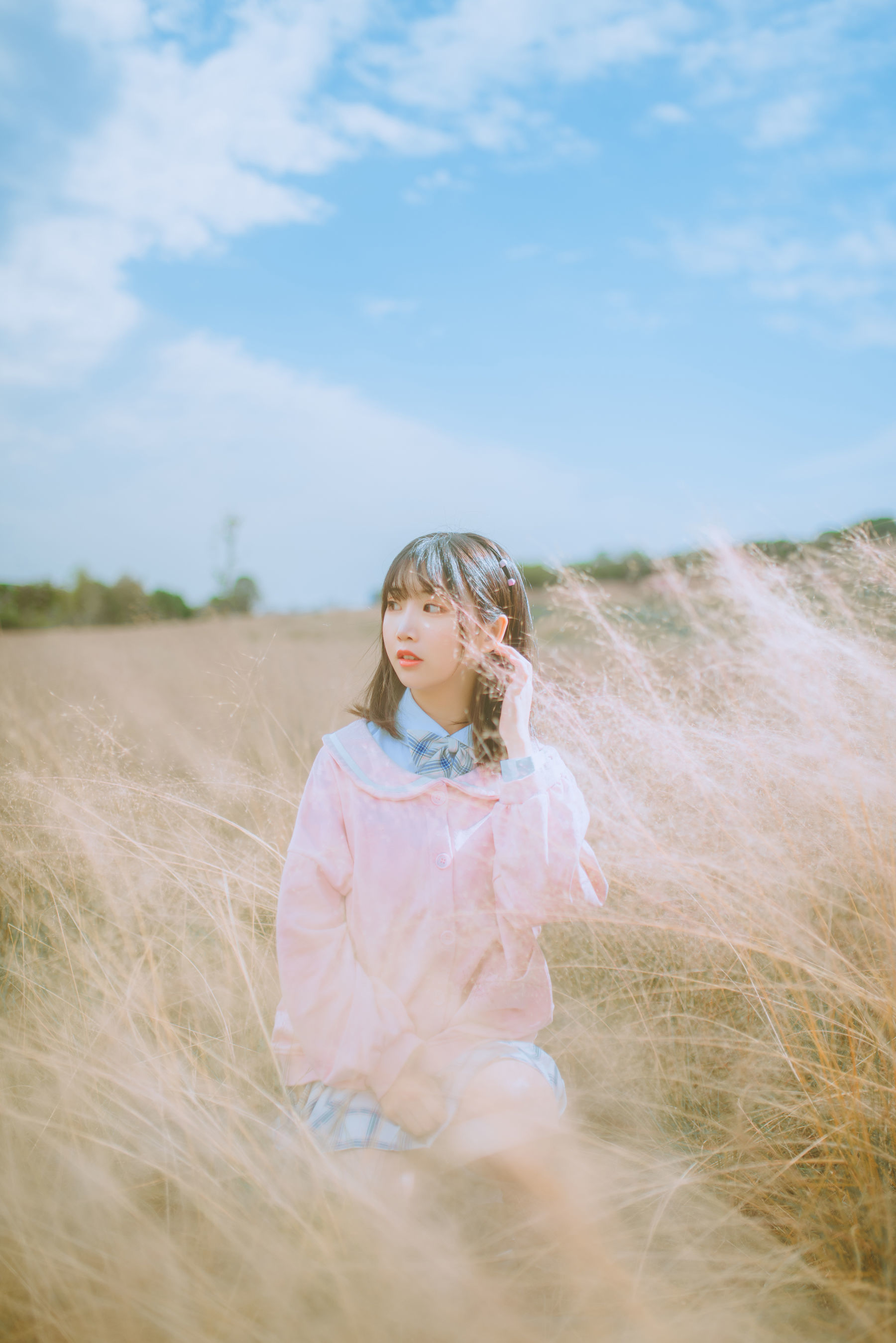 可爱人气Coser面饼仙儿 粉黛草JK [19P] 2023-04-04 06:38:43 - 妍画集-妍画集