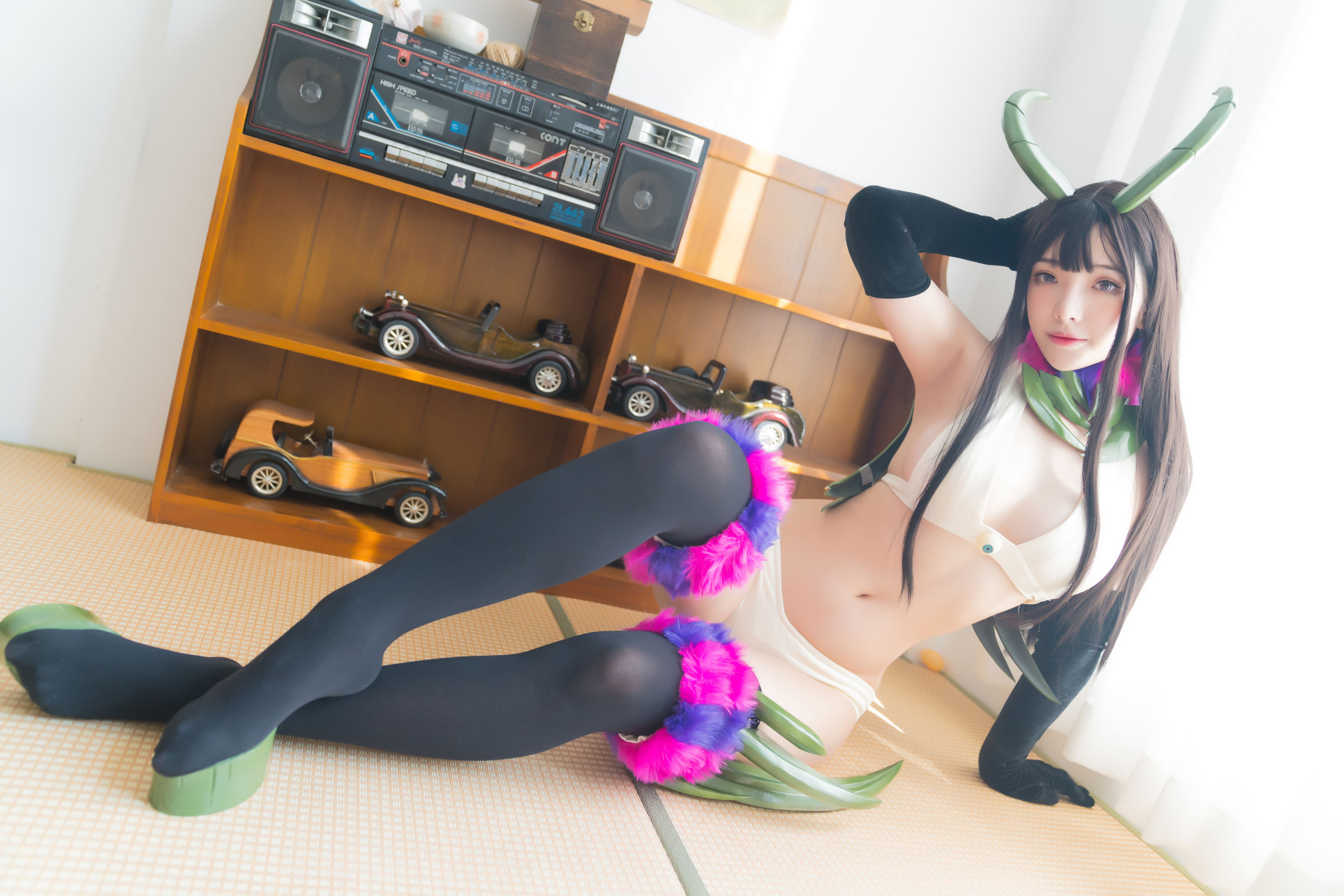 [Cosplay写真] 动漫博主雯妹 – 恶魔姐姐 [28P] 插图9