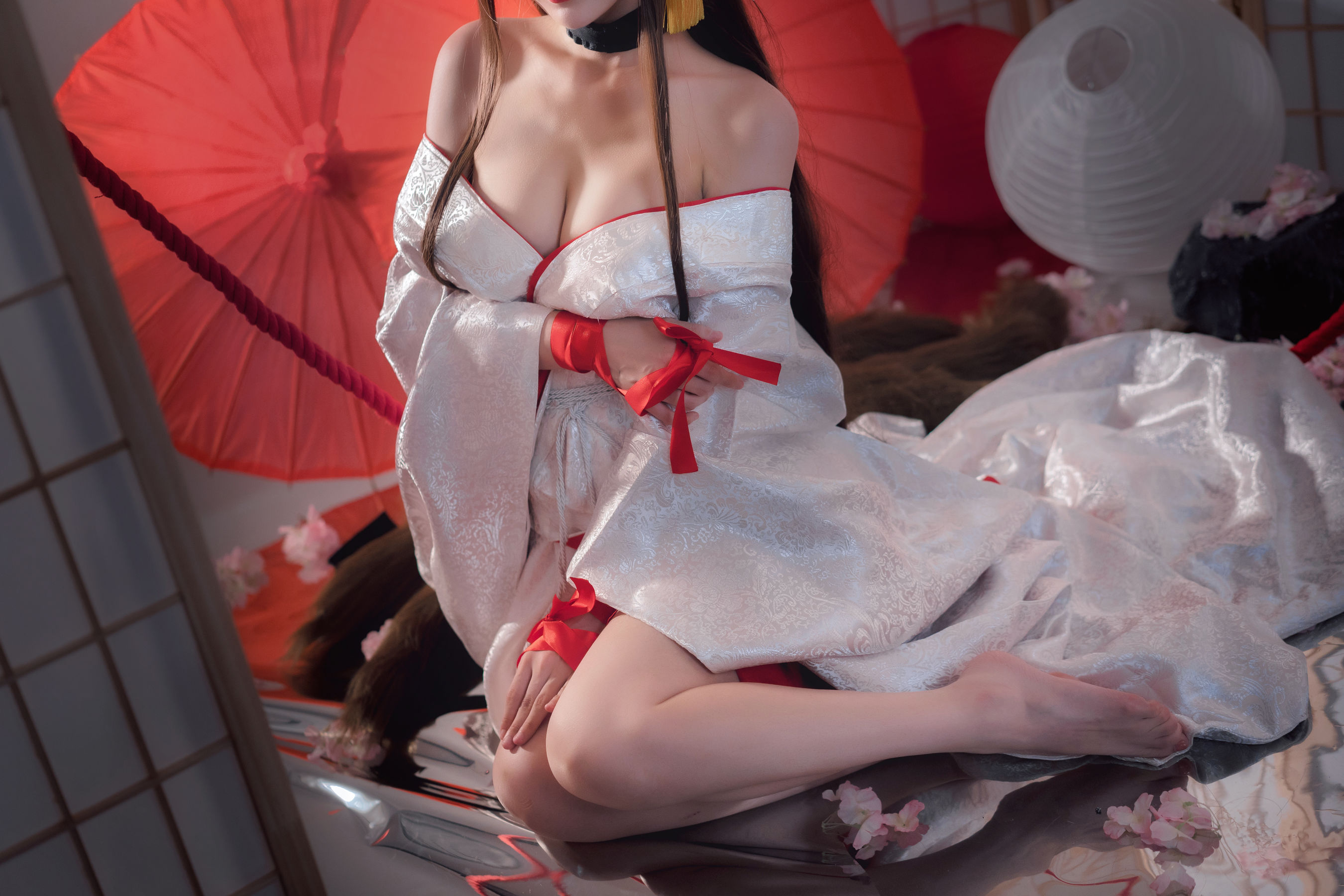 [Cosplay写真] 动漫博主铁板烧鬼舞w – 赤城 [20P] 2023-04-05 06:40:02 - 妍画集-妍画集