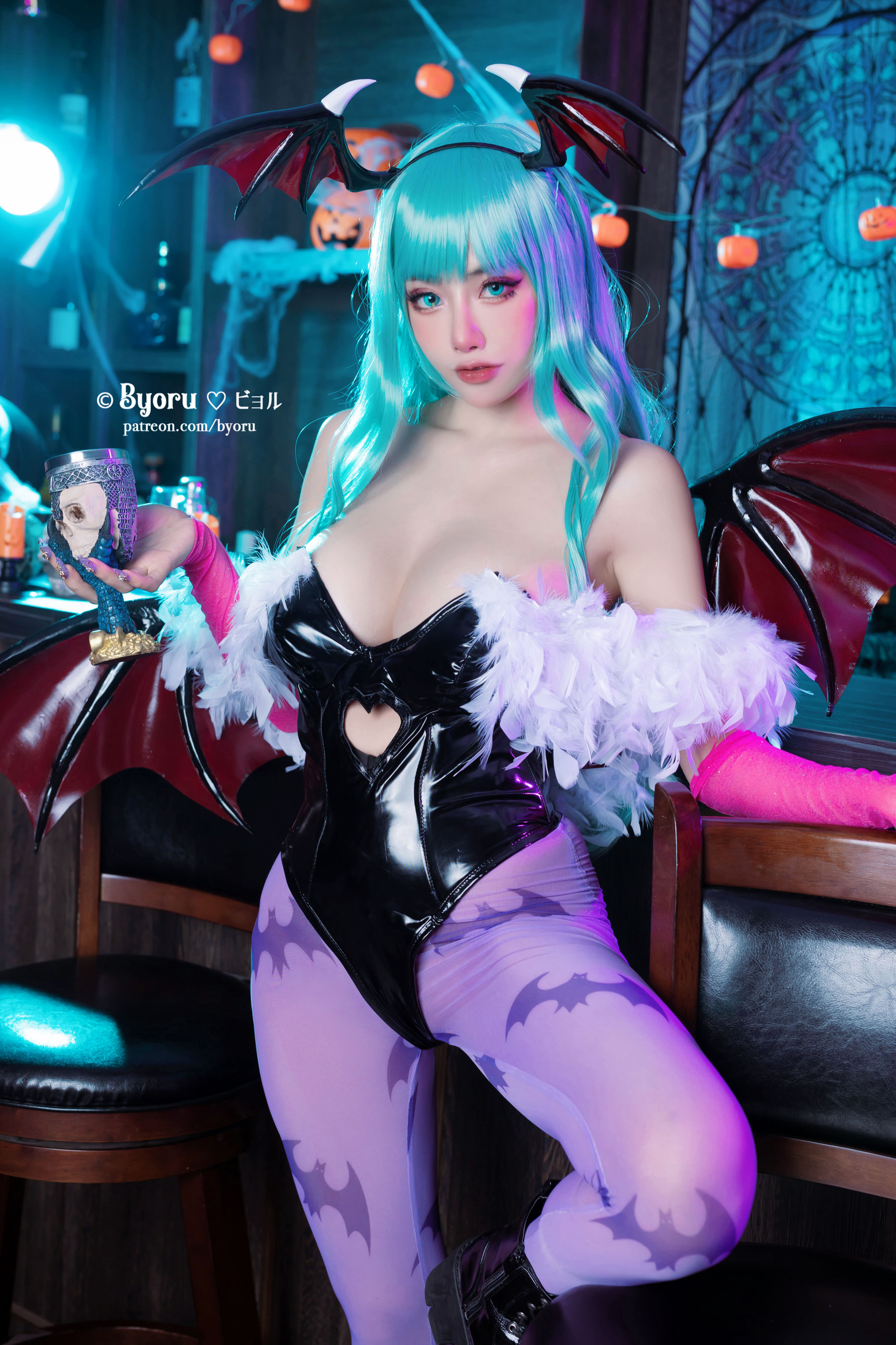 日本性感萝莉Byoru – Morrigan [32P] 插图3