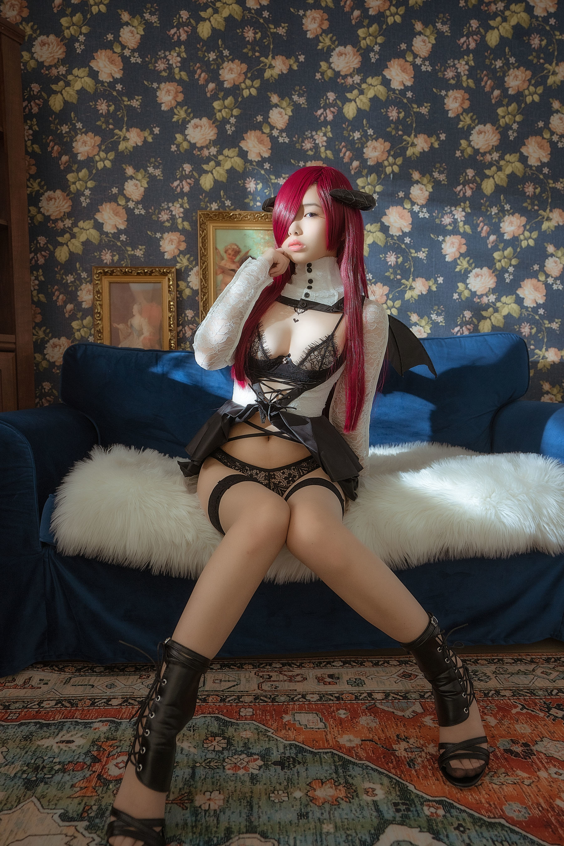 [萝莉COS] 雯妹 – 魅魔 the countess of devil [38P] 插图5